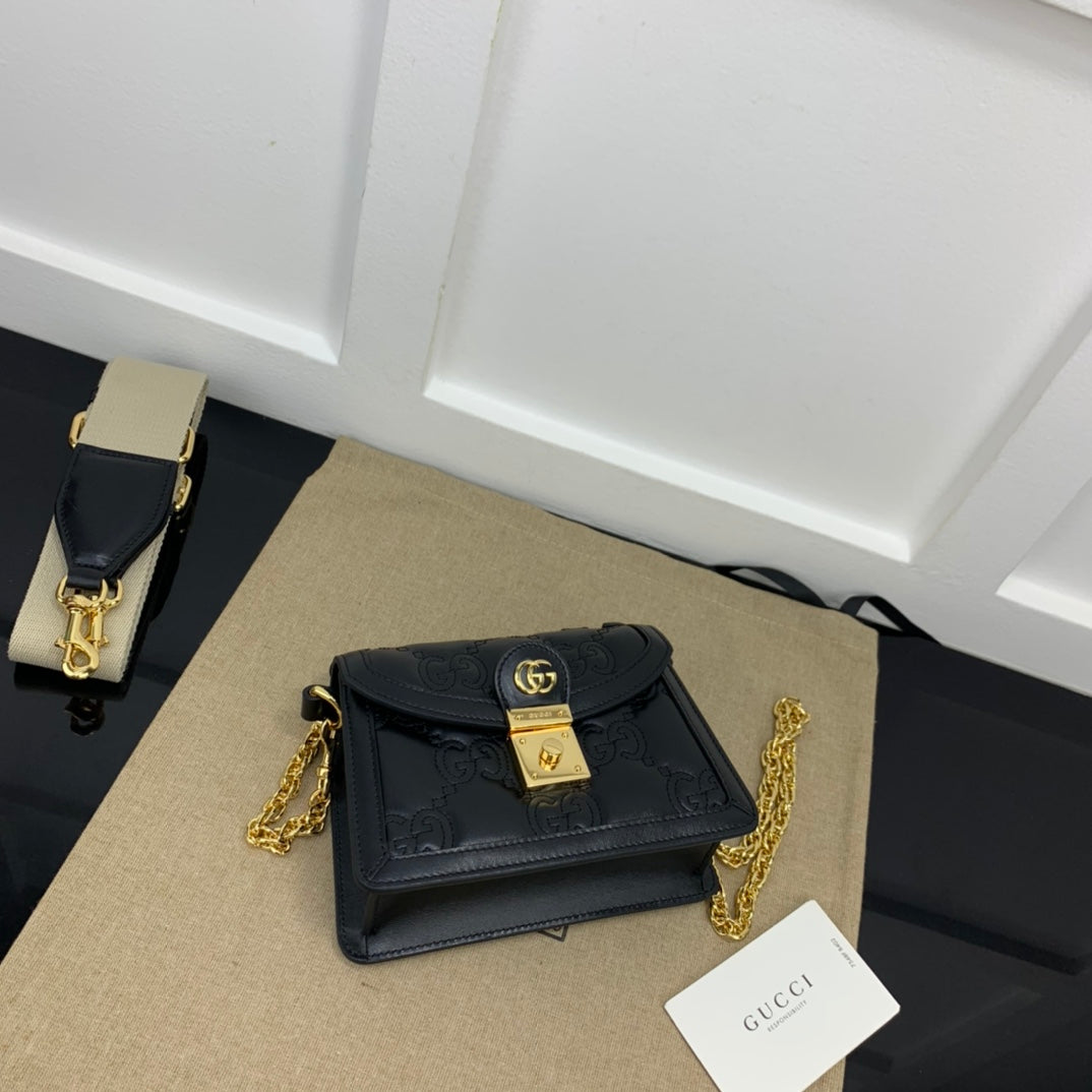 BOLSA GUCCI TRANSVERSAL GG 18