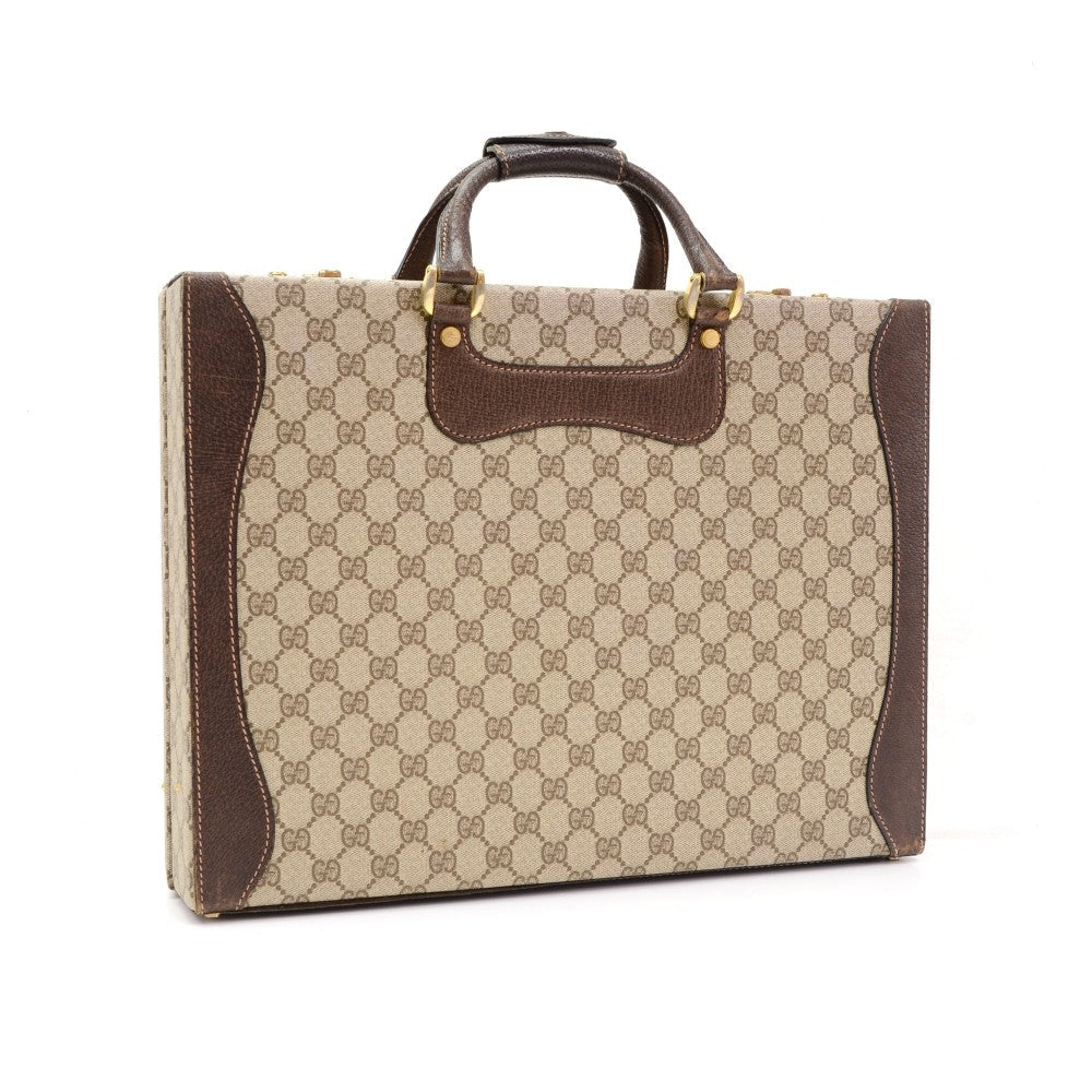 Guccissima Canvas Vintage Briefcase