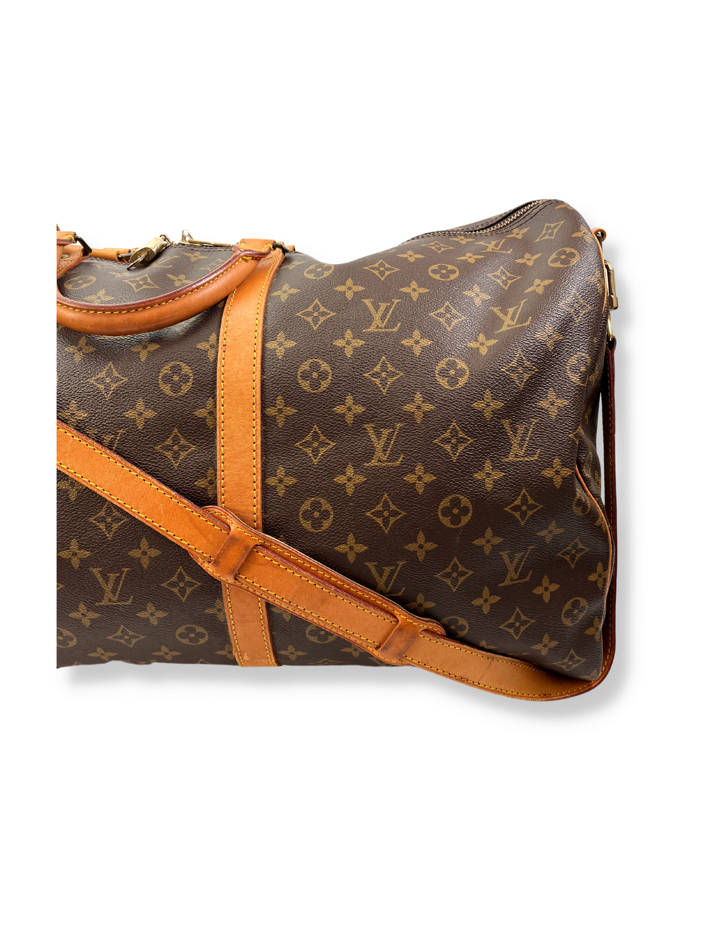 LOUIS VUITTON - VINTAGE MONOGRAM KEEPALL BANDOULIERE 60 - YR 1987