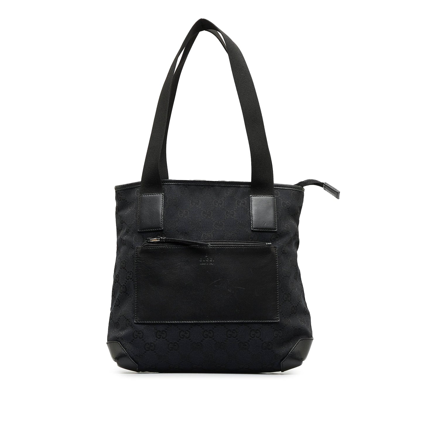 Black Gucci GG Canvas Tote Bag