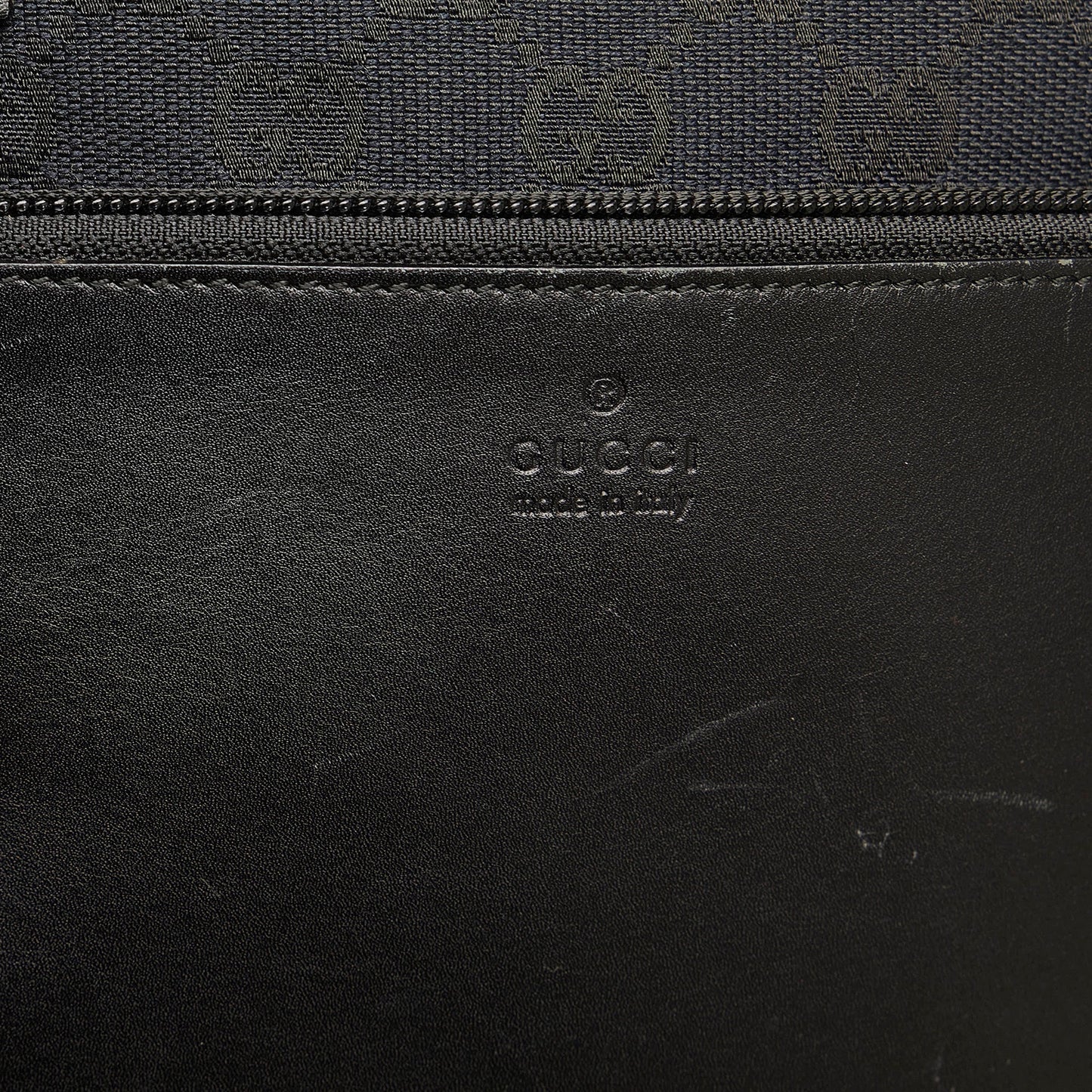Black Gucci GG Canvas Tote Bag