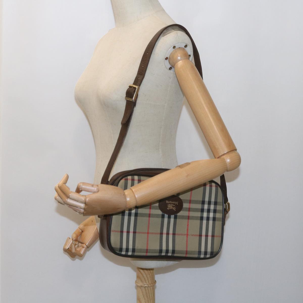 Burberry Nova Check Shoulder Bag