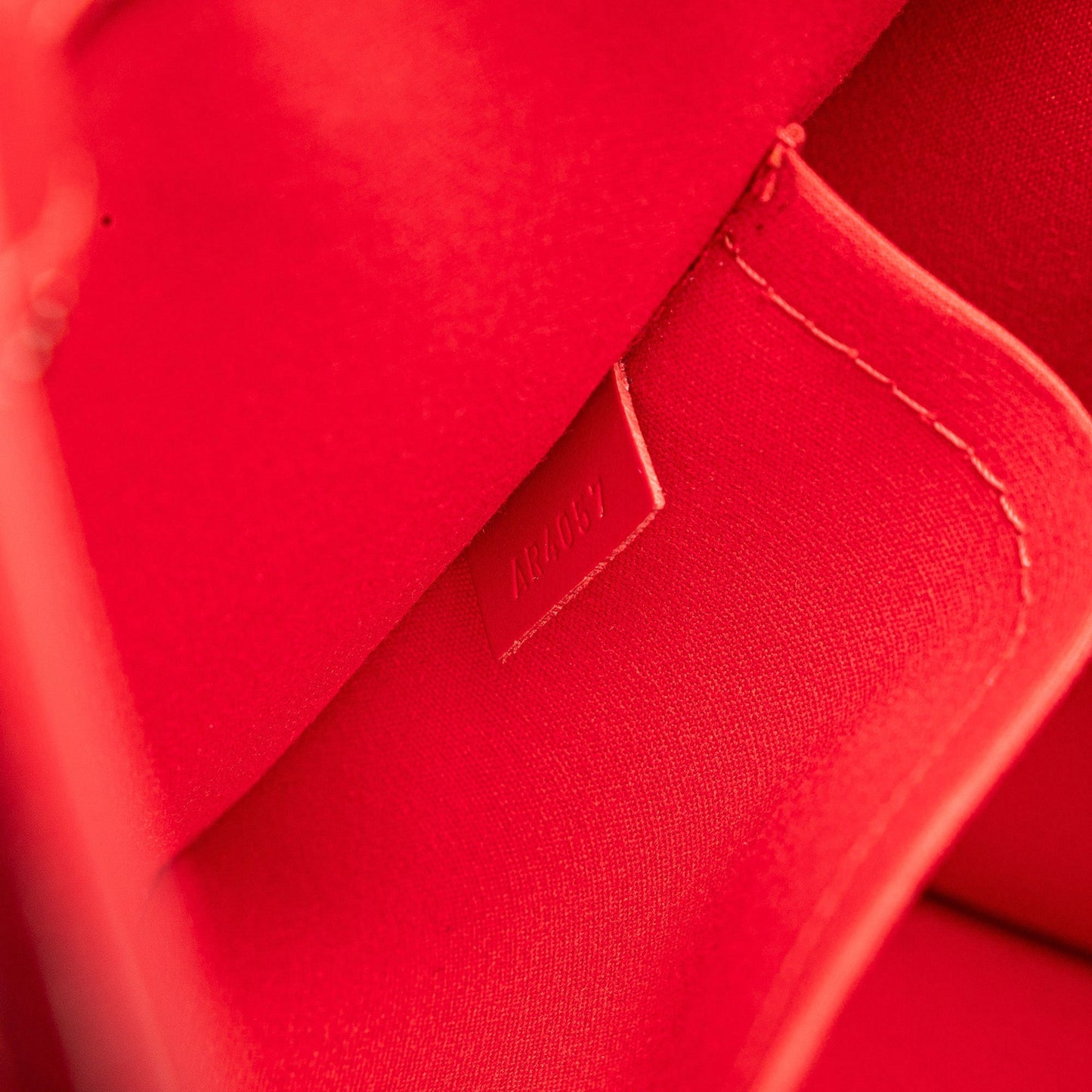Red Louis Vuitton Epi Madeleine PM Shoulder Bag