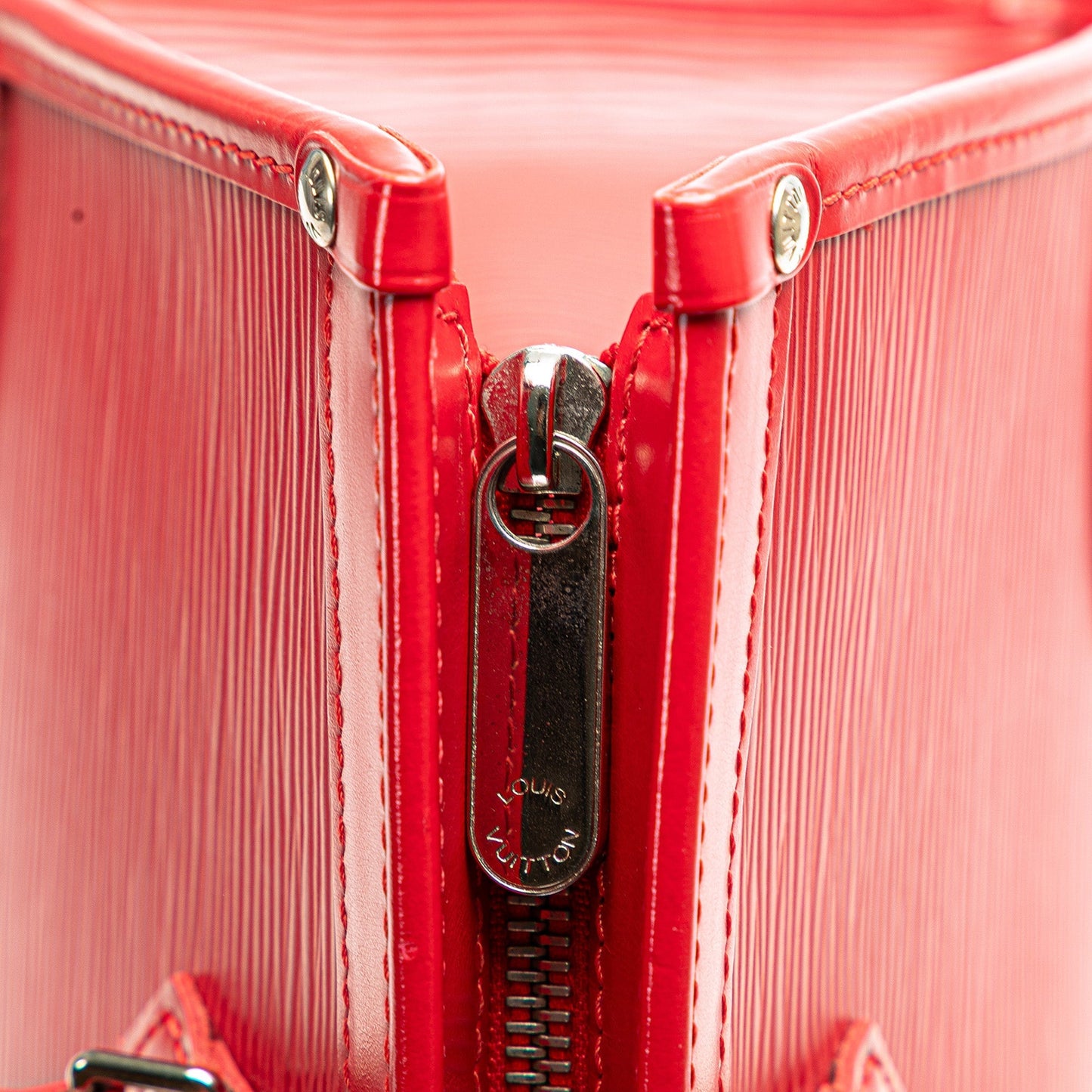 Red Louis Vuitton Epi Madeleine PM Shoulder Bag