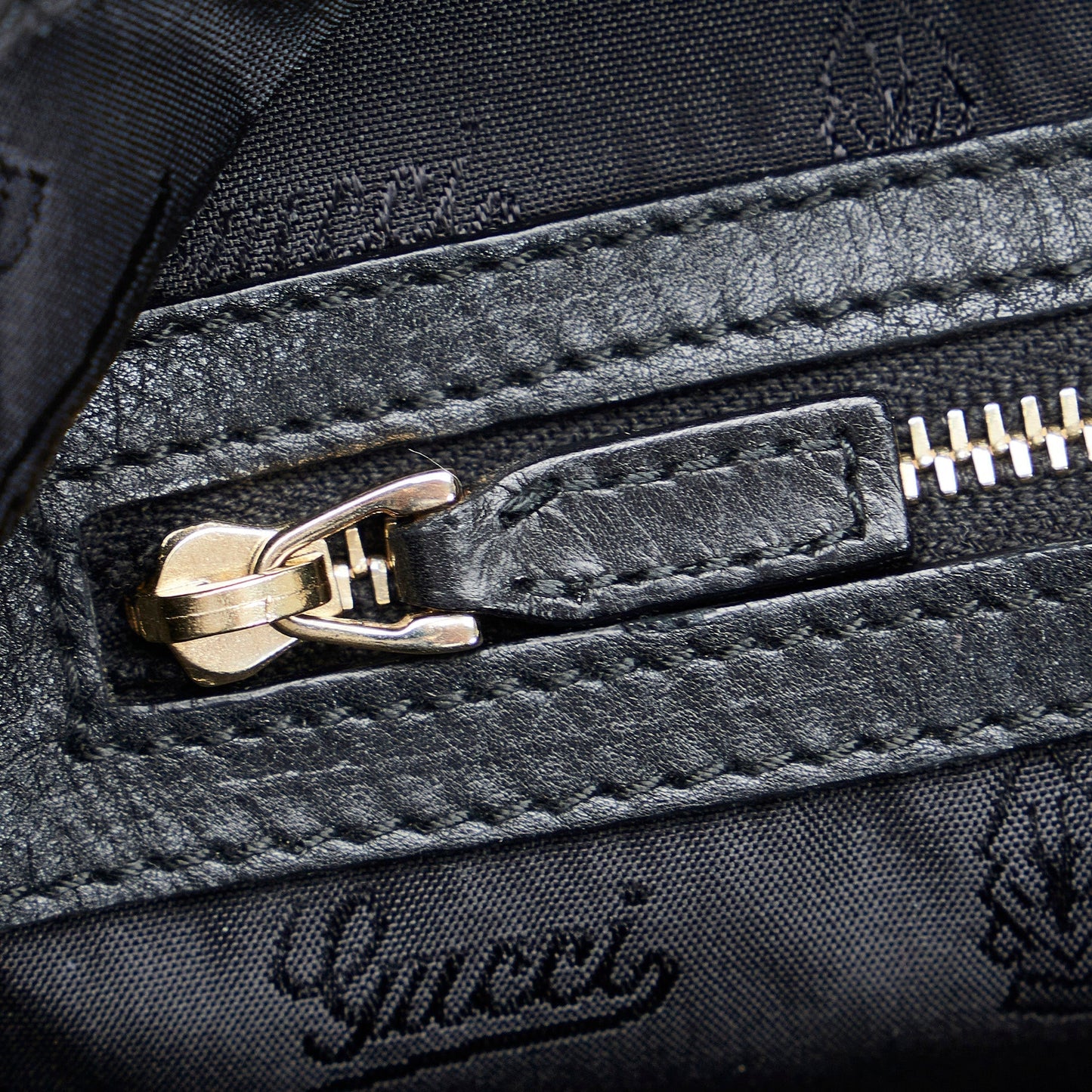 Black Gucci Hysteria Tote Bag