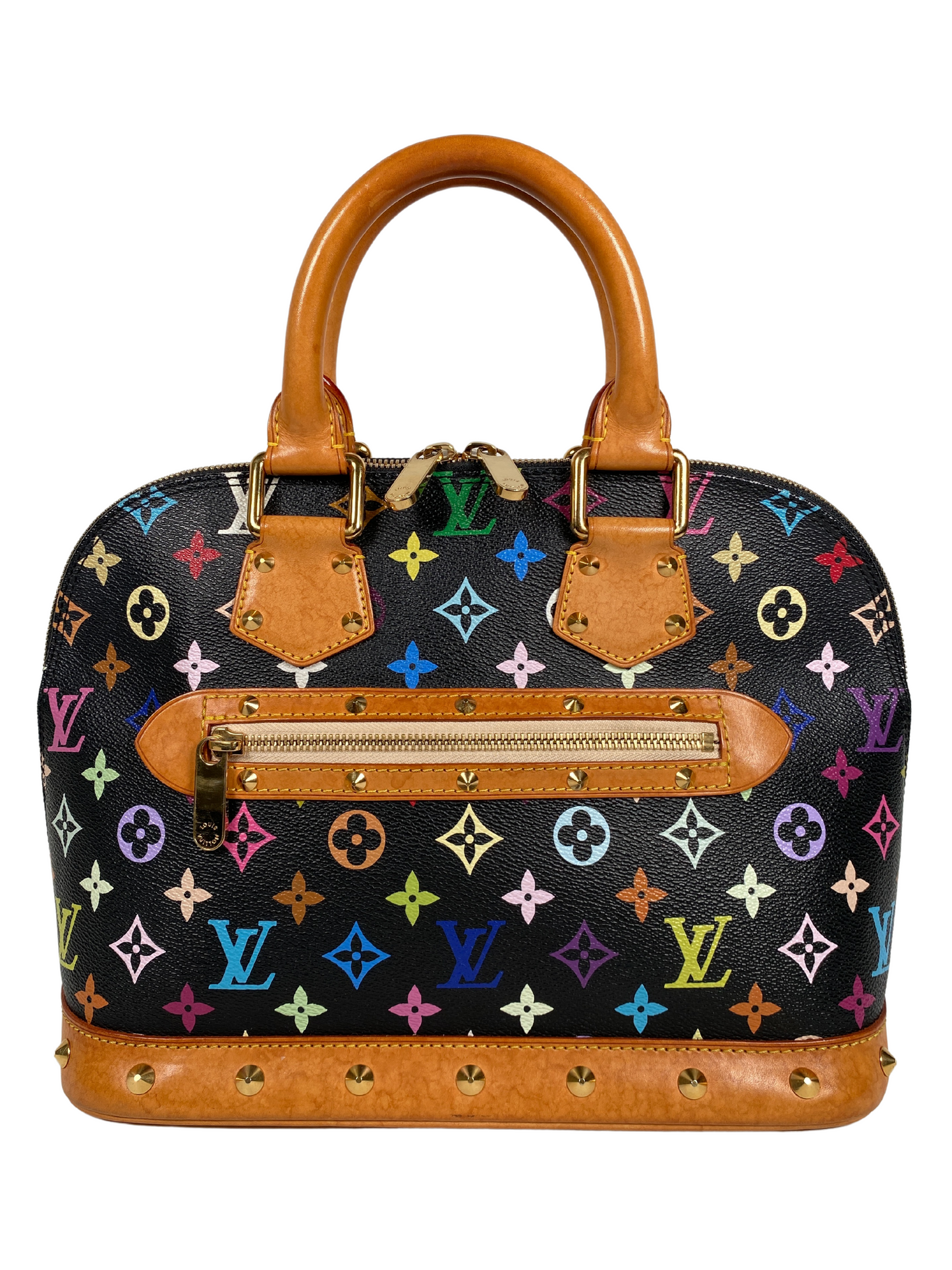 LOUIS VUITTON - ALMA PM IN NOIR MULTICOLORE MONOGRAM - YR 2003