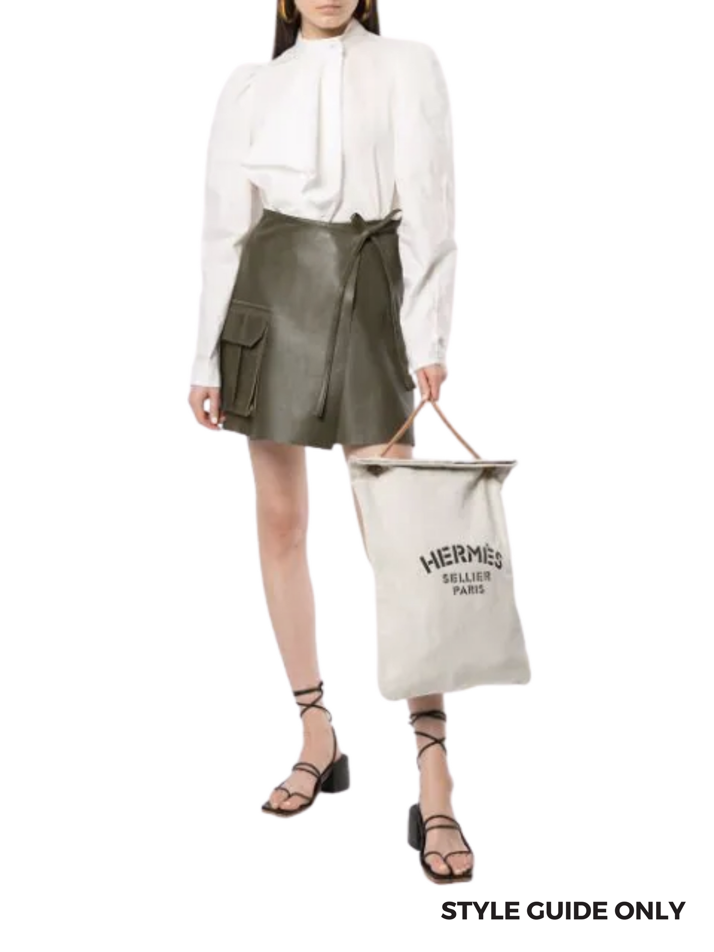 HERMES - ALINE GM BAG IN CRAIE/GOLD