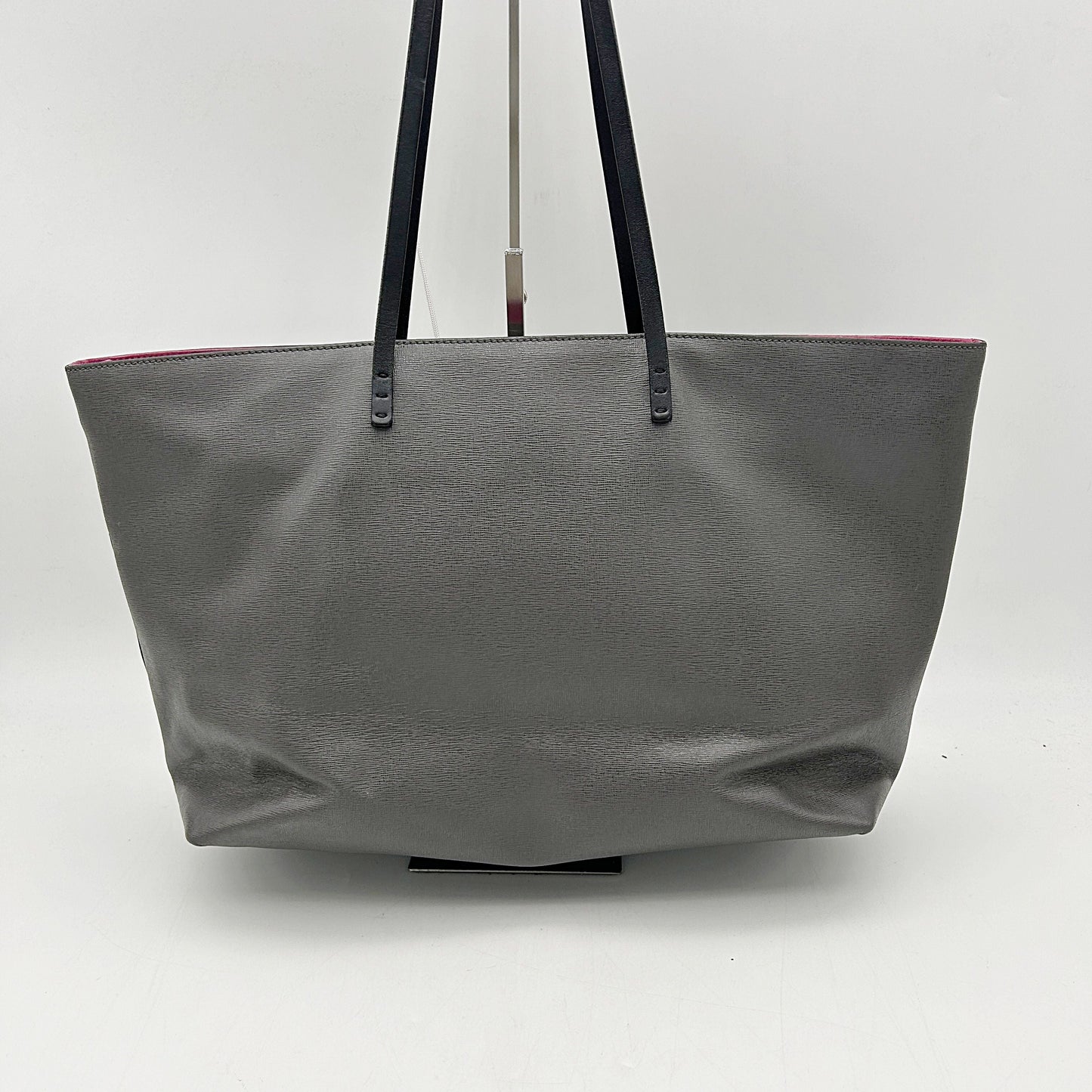 Fendi | Bags | Fendi Shoulder Bag Gray Leather Monster LA13049