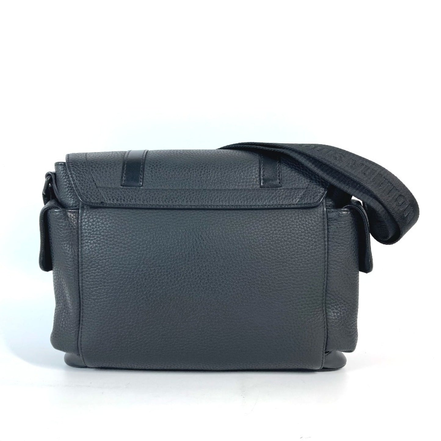 Louis Vuitton Noir Leather Shoulder Bag