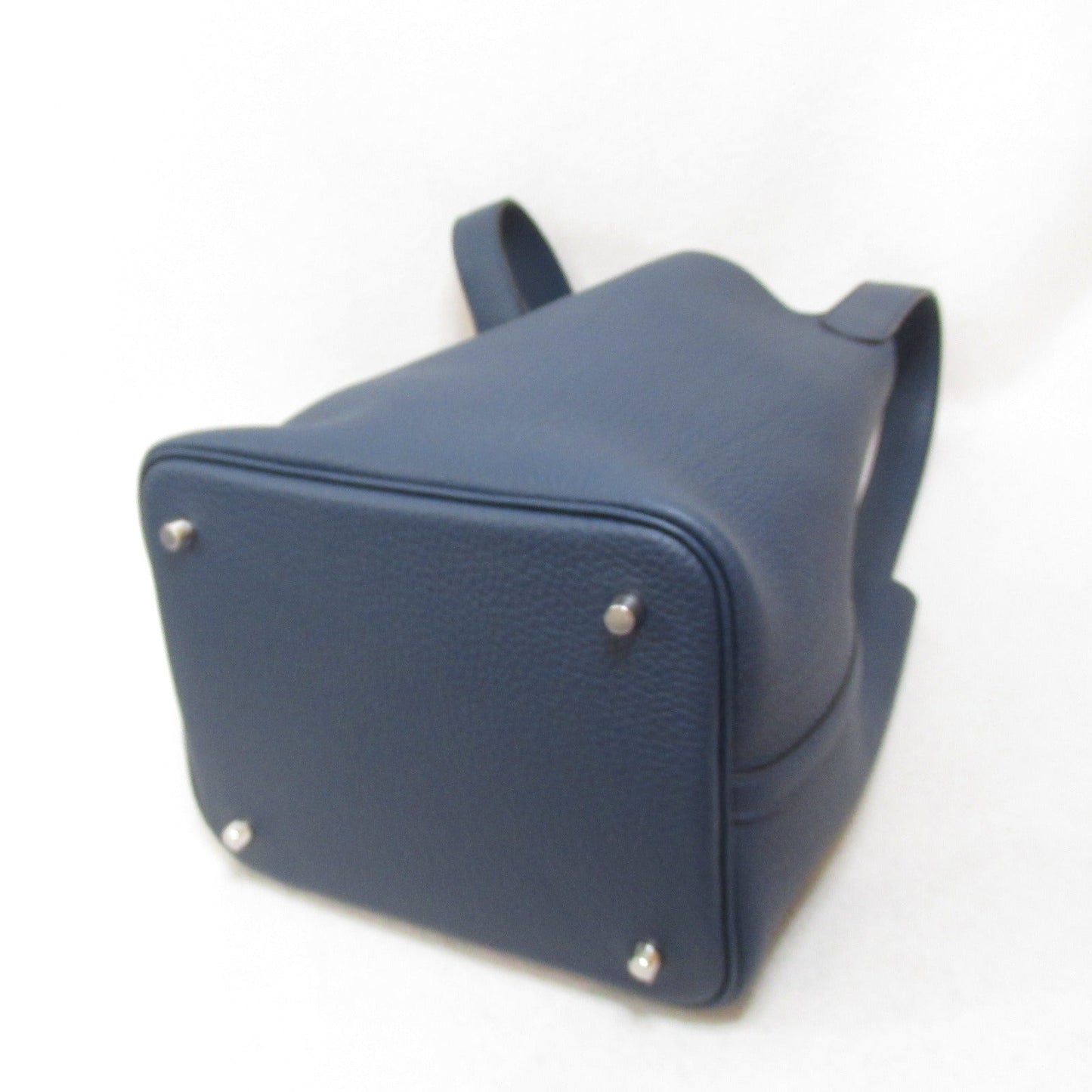 Hermes Picotin Lock MM Blue New Tote Bag