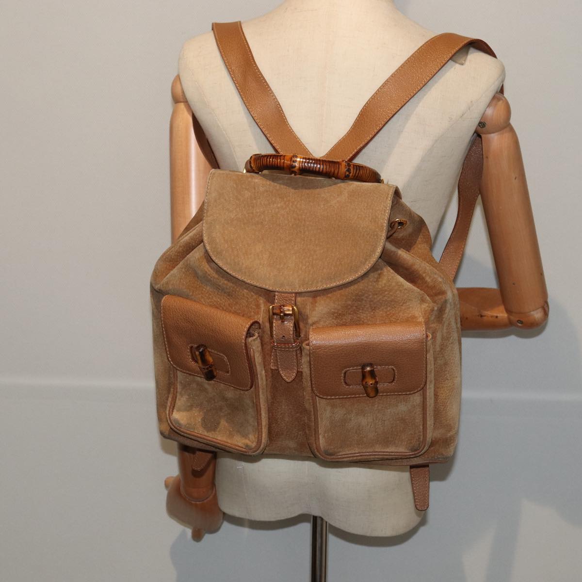 GUCCI Bamboo Backpack