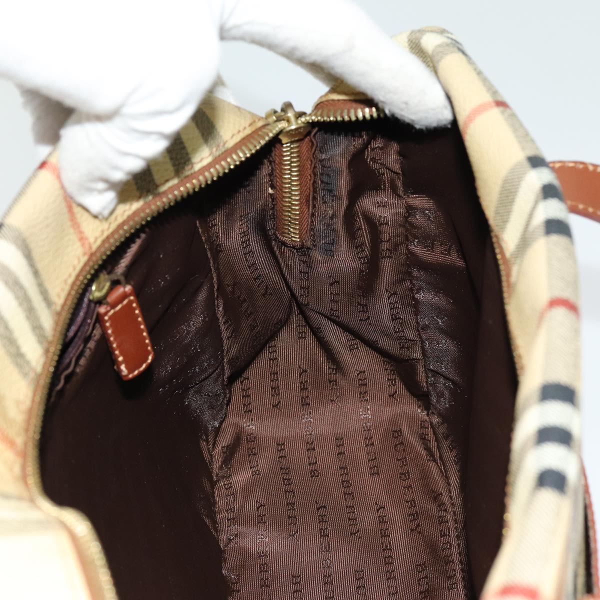 Burberry Nova Check Shoulder Bag