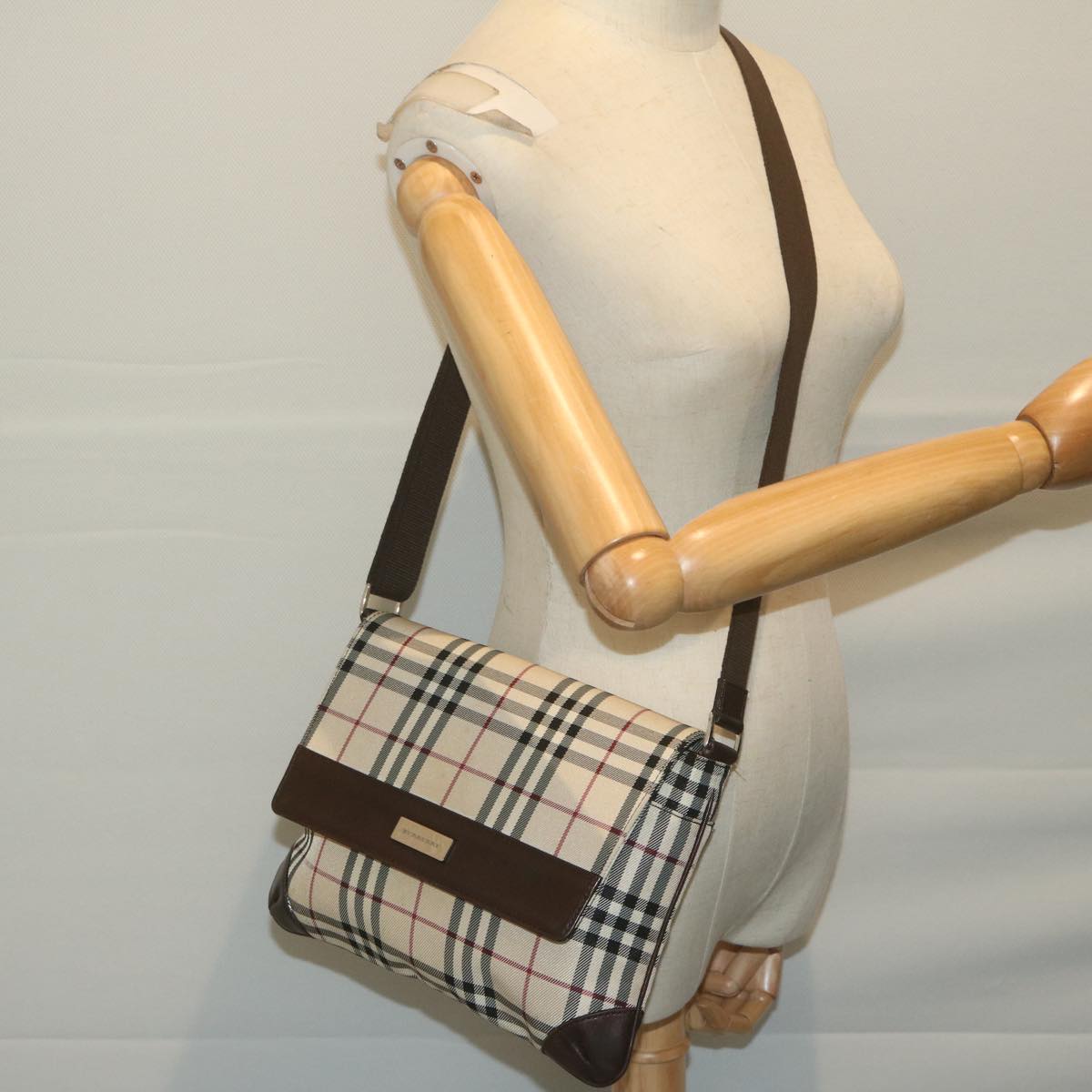 Burberry Nova Check Shoulder Bag