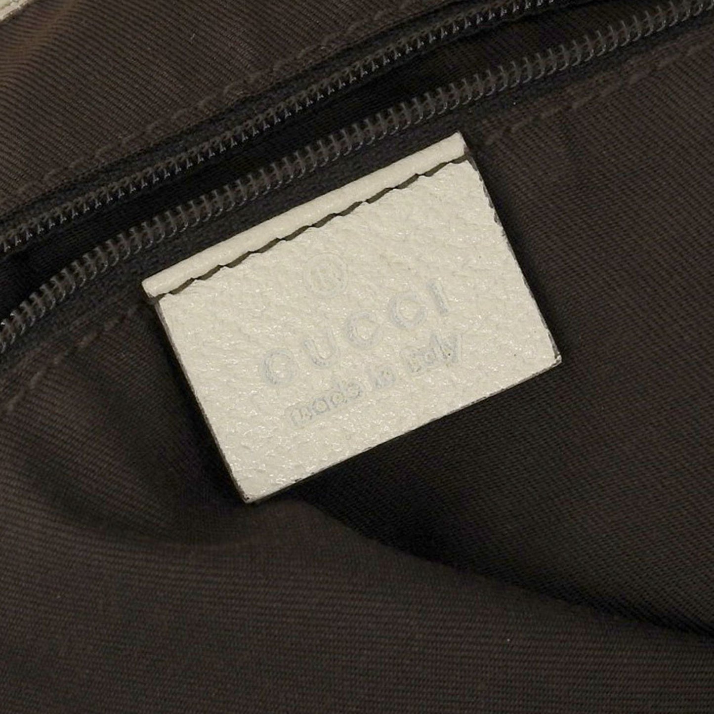 Gucci GG Canvas Princie Tote Bag Handbag Sherry Line Ribbon Leather Brown x Beige 161719 204046