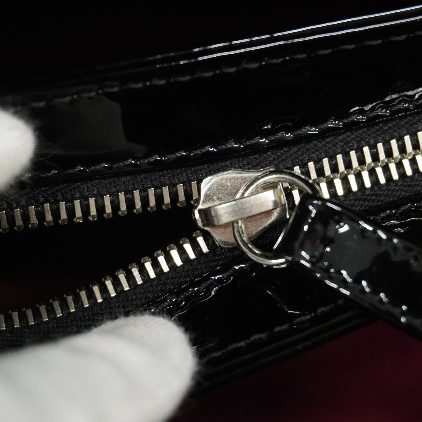 CHANEL Matelasse Shoulder Bag Chain Shoulder Women's Patent Leather Black