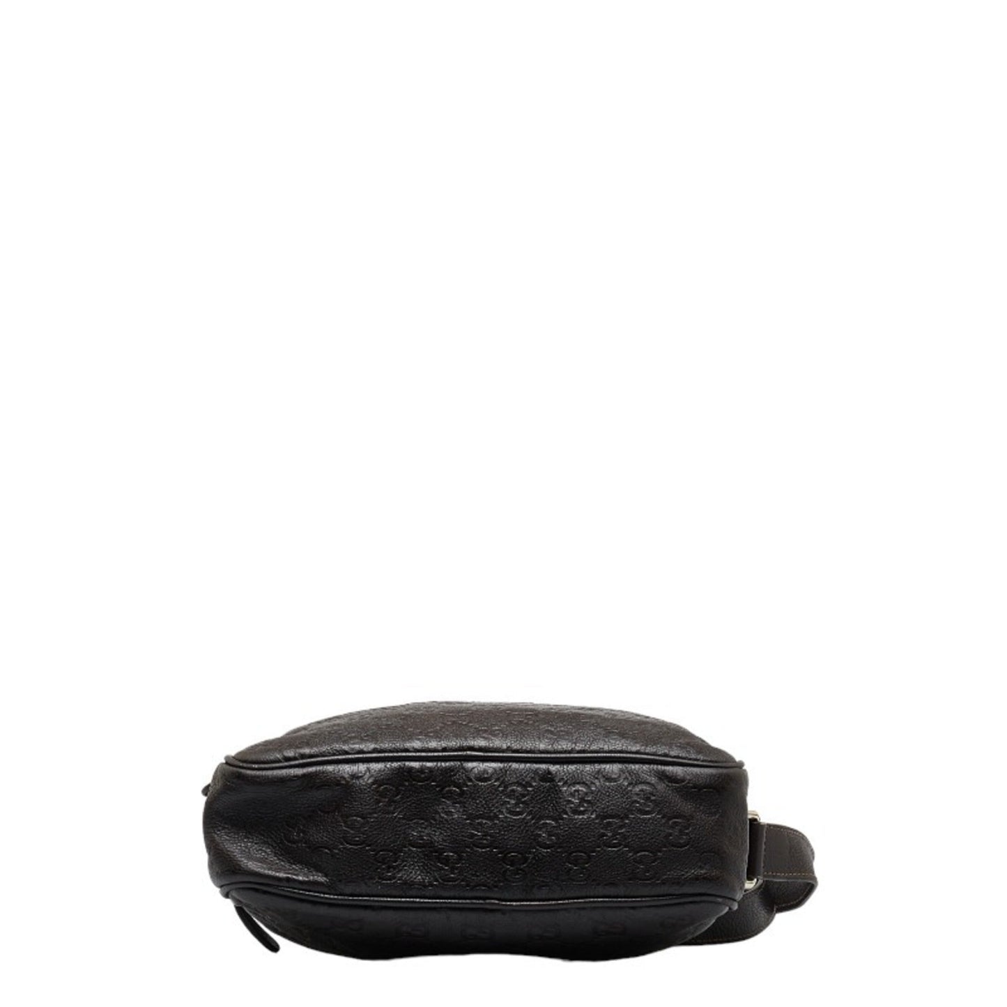GUCCIsima Shoulder Bag 201448 Brown Leather Men's