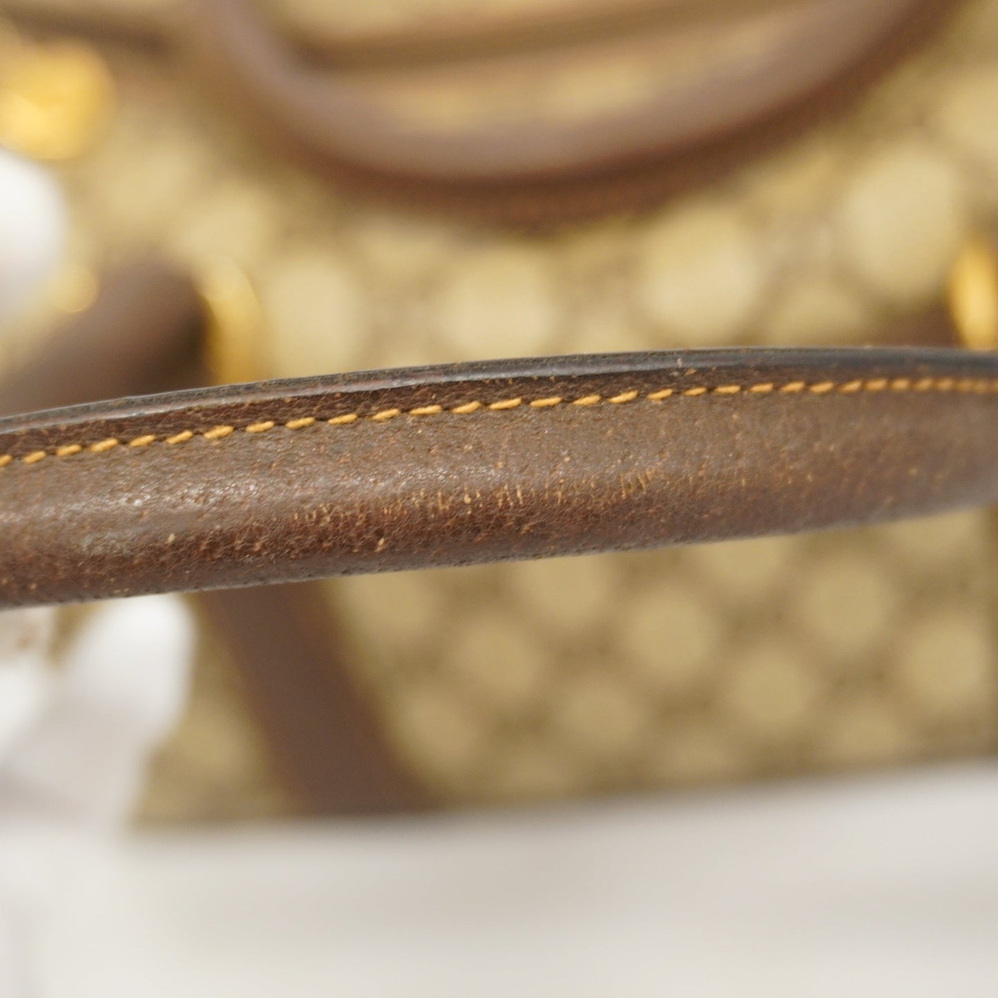 GUCCI Handbag 000 40 0207 Women's Leather Handbag Beige,Brown