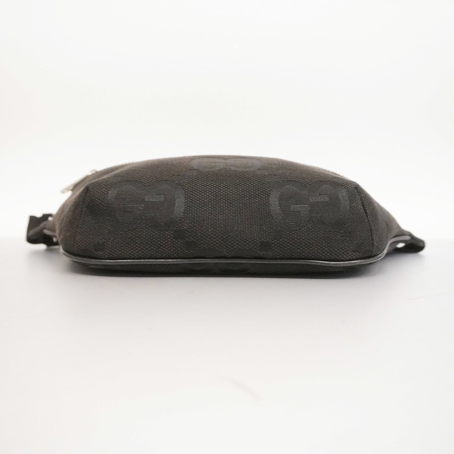 GUCCIAuth Jumbo GG Jumbo GG 696031 Unisex Canvas Sling Bag Black