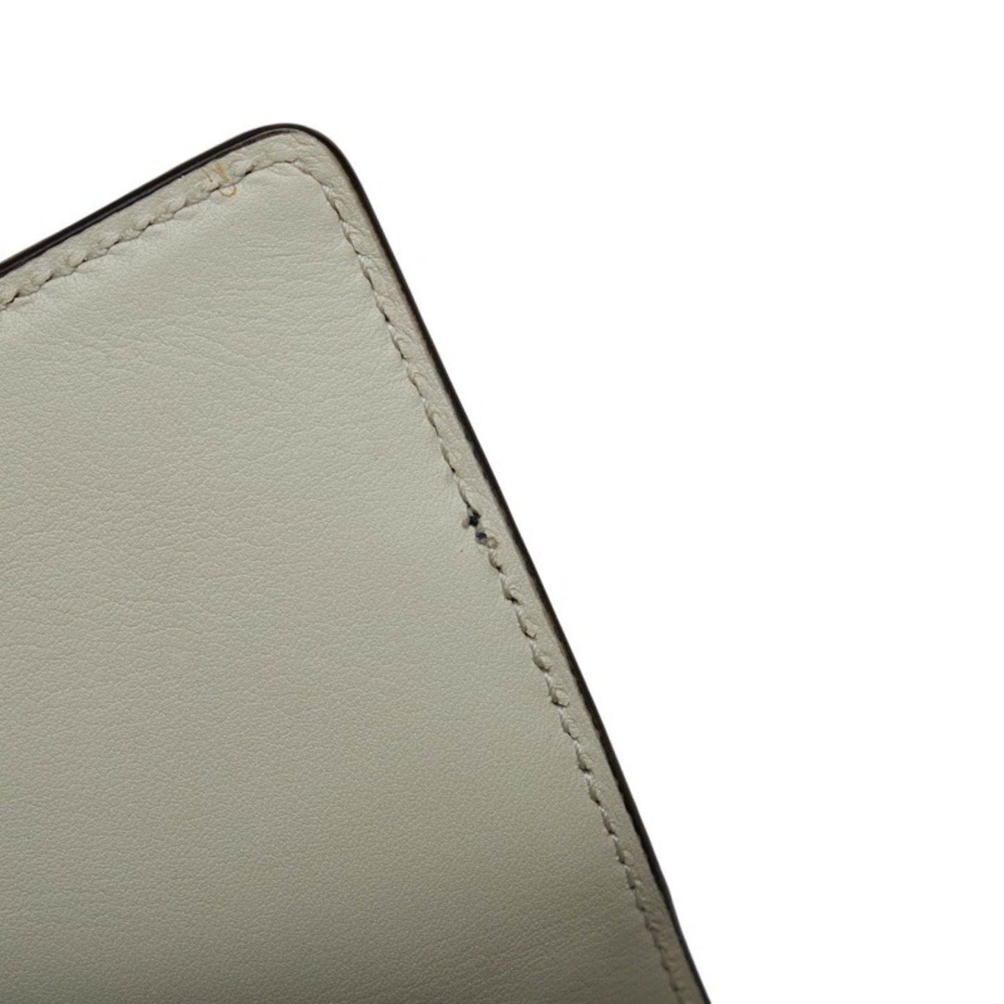 GUCCI Bamboo Duonissos Handbag Shoulder Bag White Multicolor Leather Women's