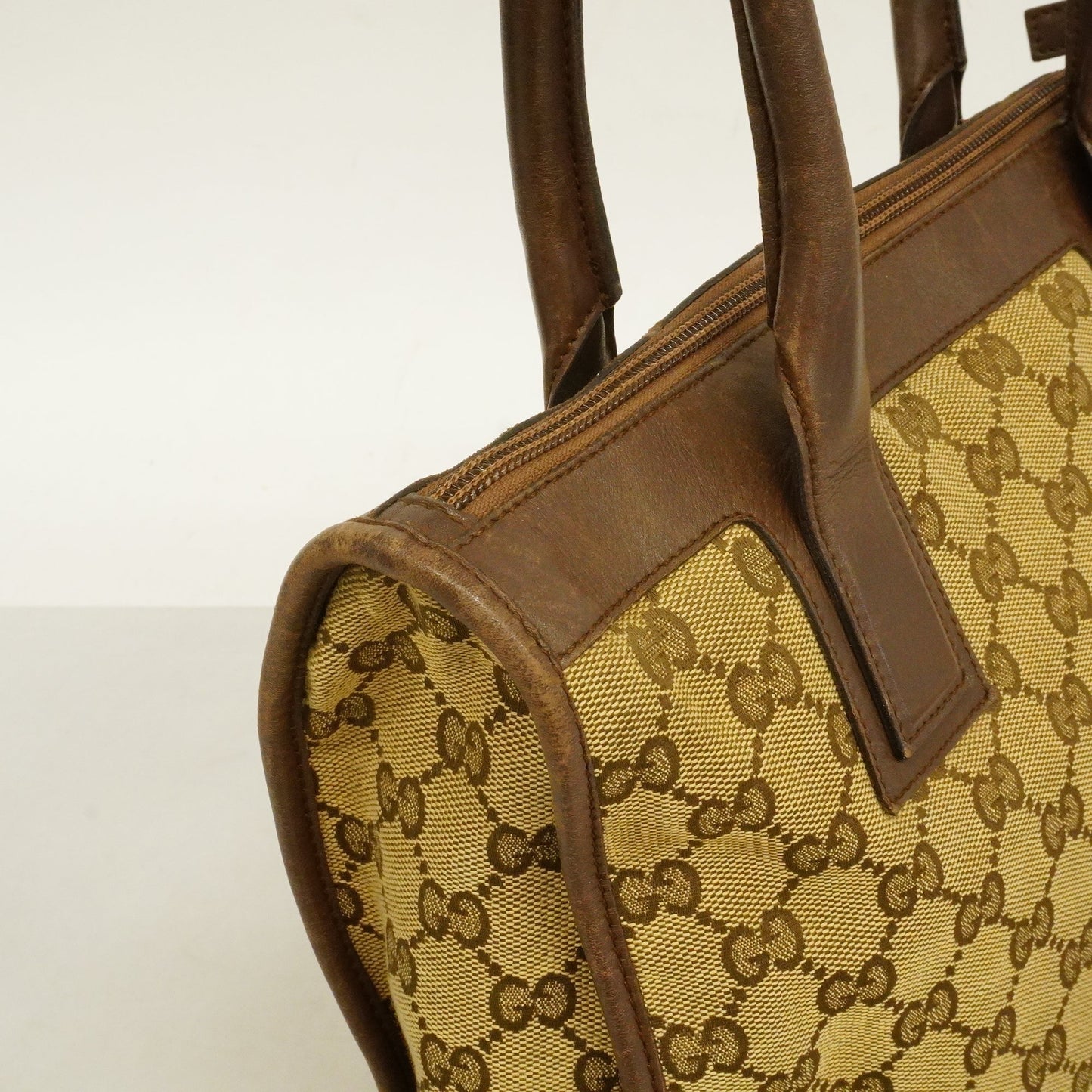 Gucci GG Canvas Handbag 000 0855 Women's GG Canvas Handbag,Tote Bag Beige,Brown