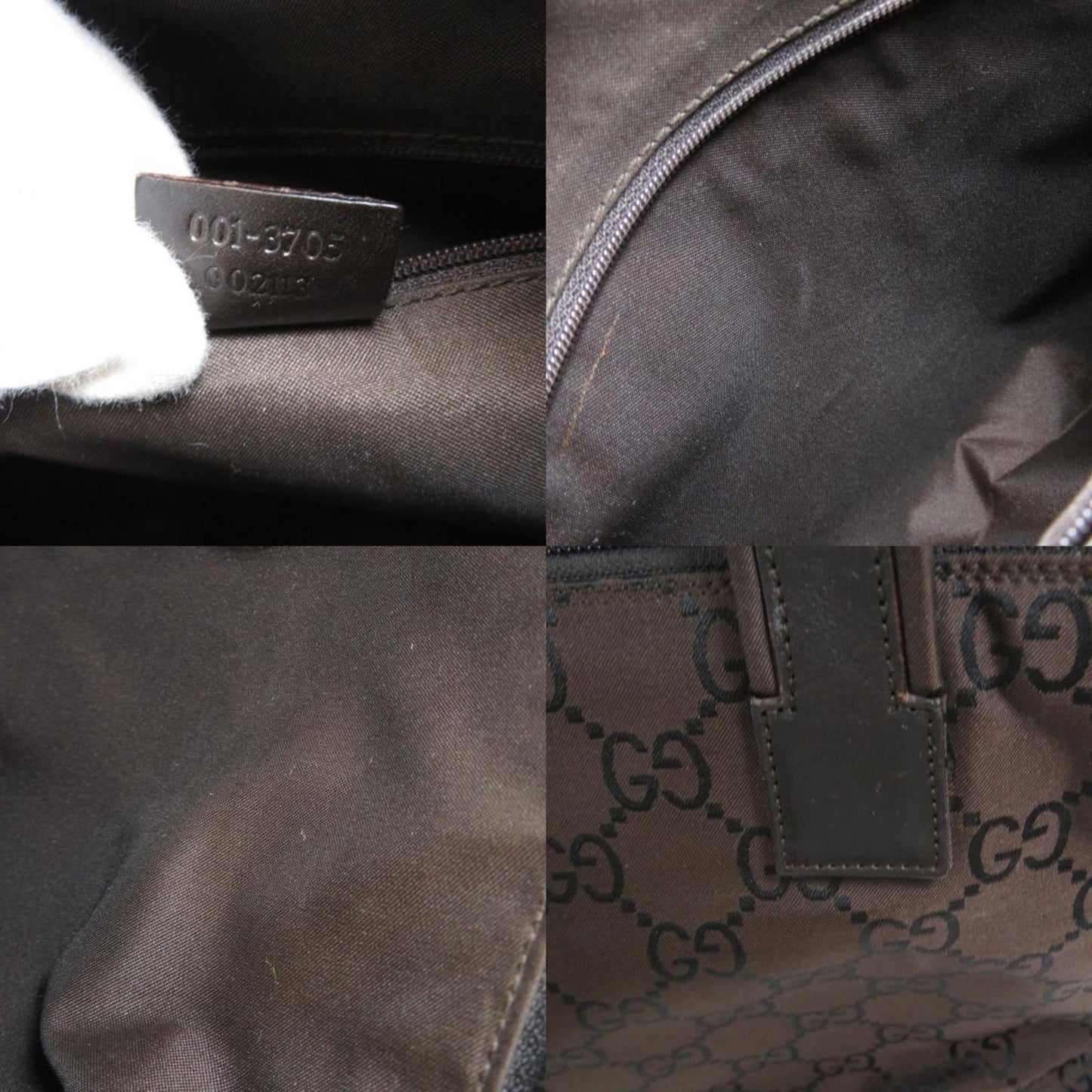 Gucci 3705 GG tote bag canvas ladies