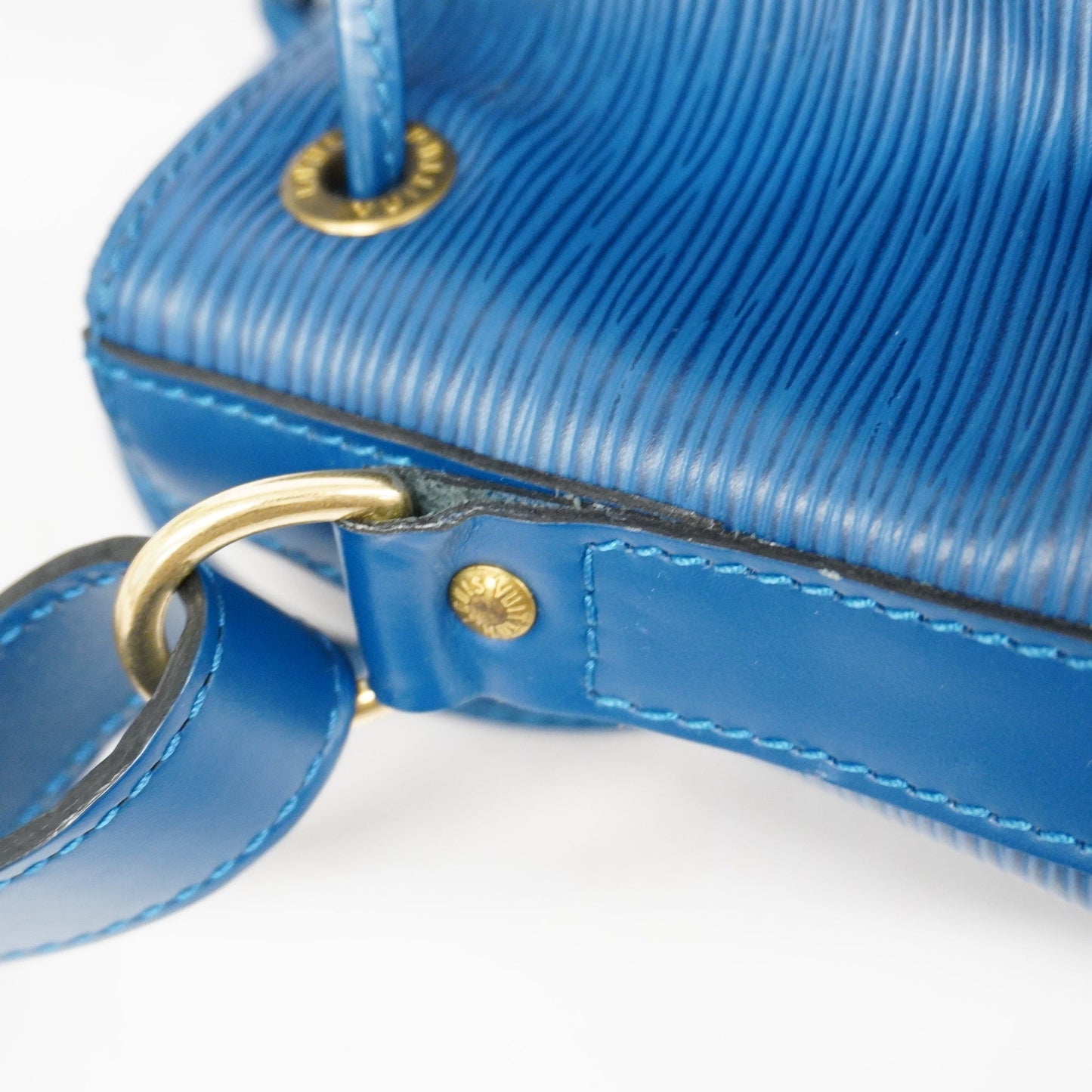 Louis Vuitton Epi Petit Noe M44105 Women's Shoulder Bag Toledo Blue