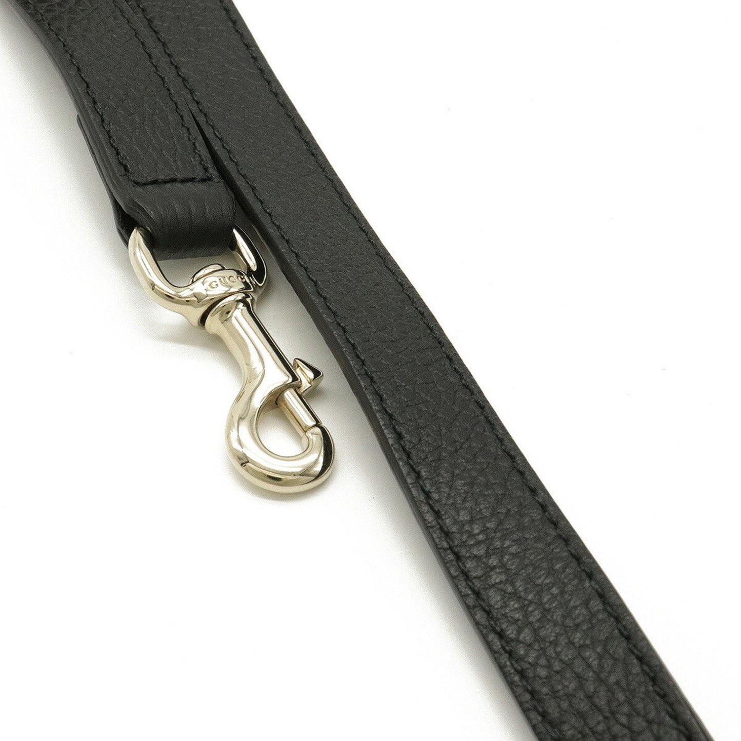 Gucci handbag tote bag shoulder leather black 391987