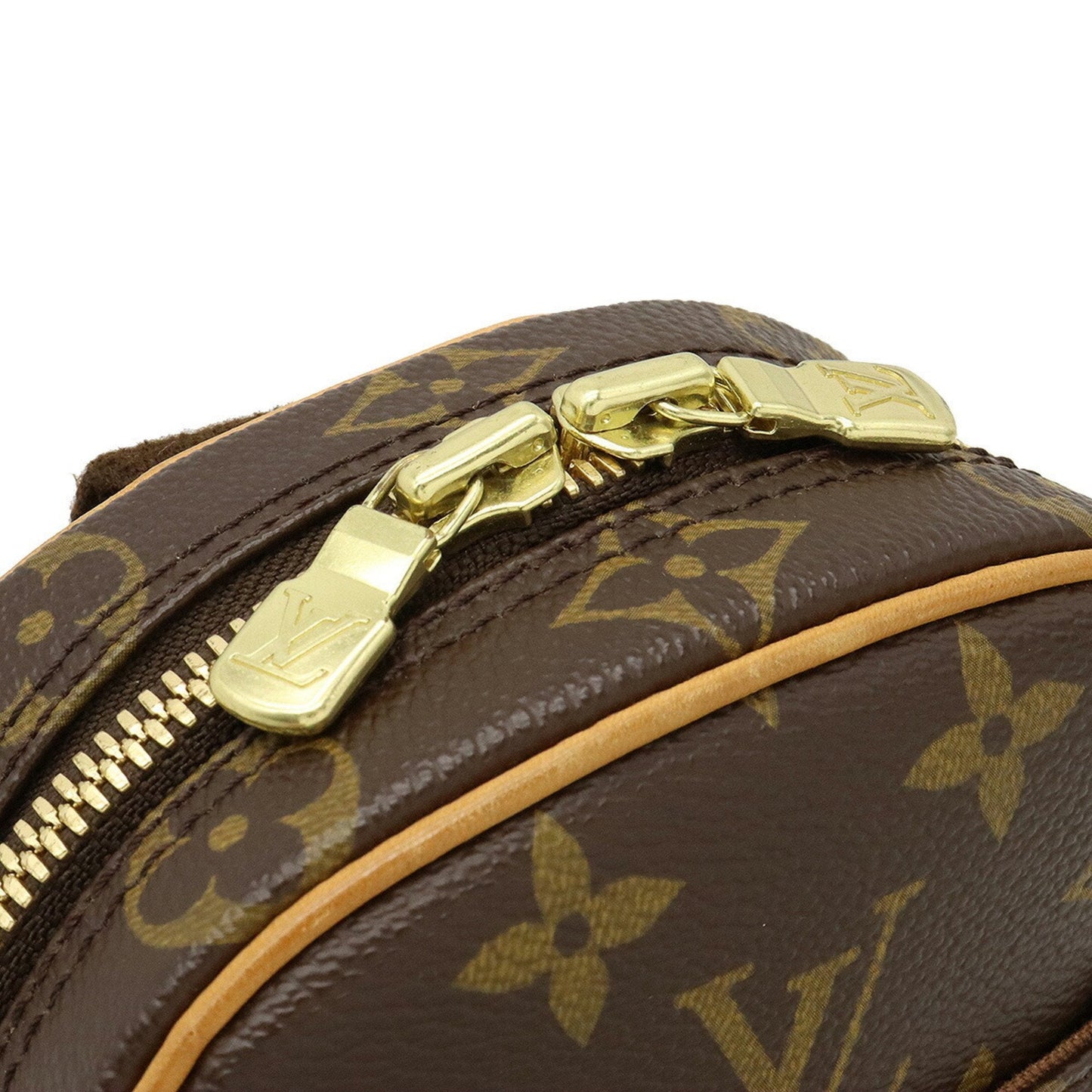 LOUIS VUITTON Monogram Pochette Ganju Body Bag Shoulder M51870