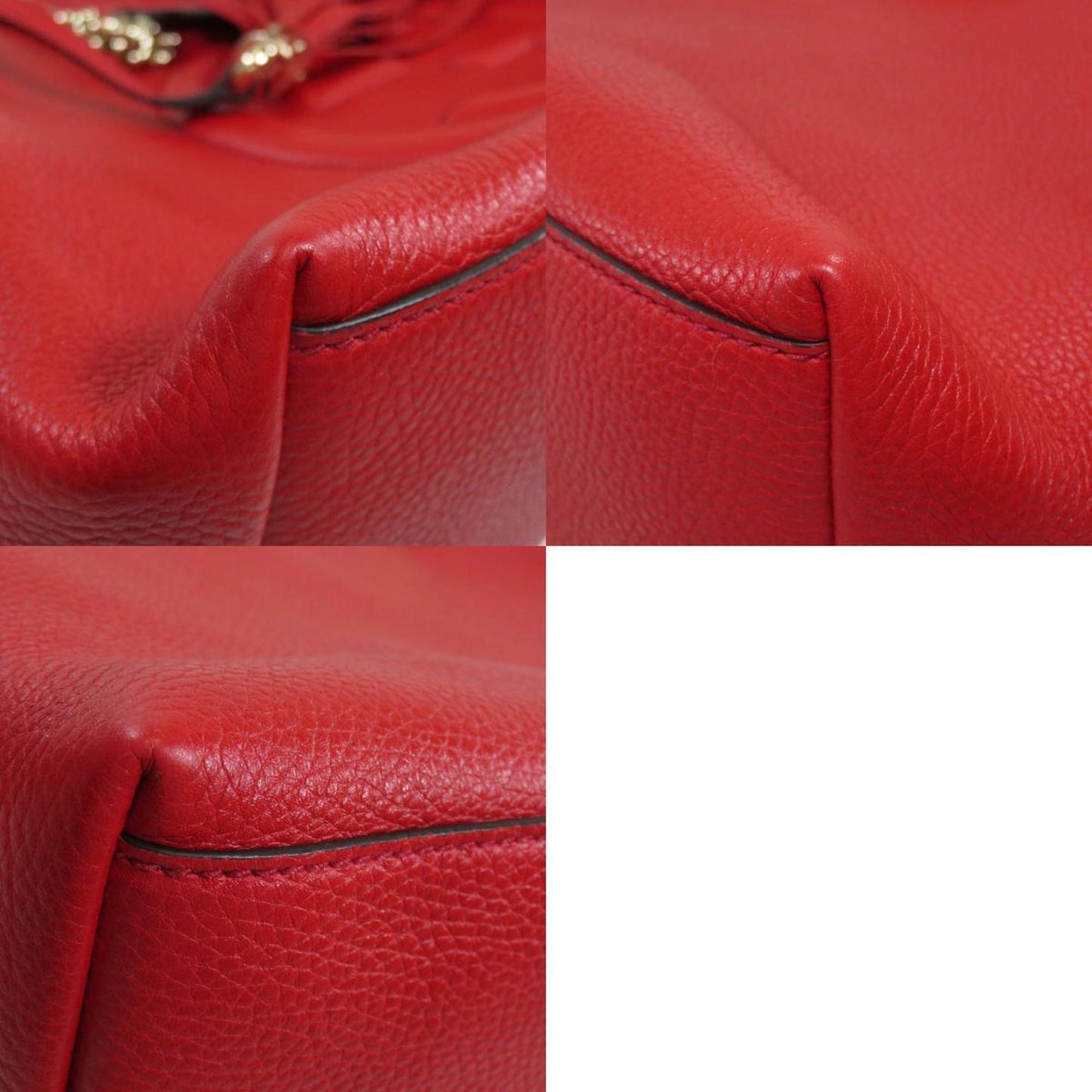 Gucci 536196 Soho Interlocking G Tote Bag Calf Ladies GUCCI