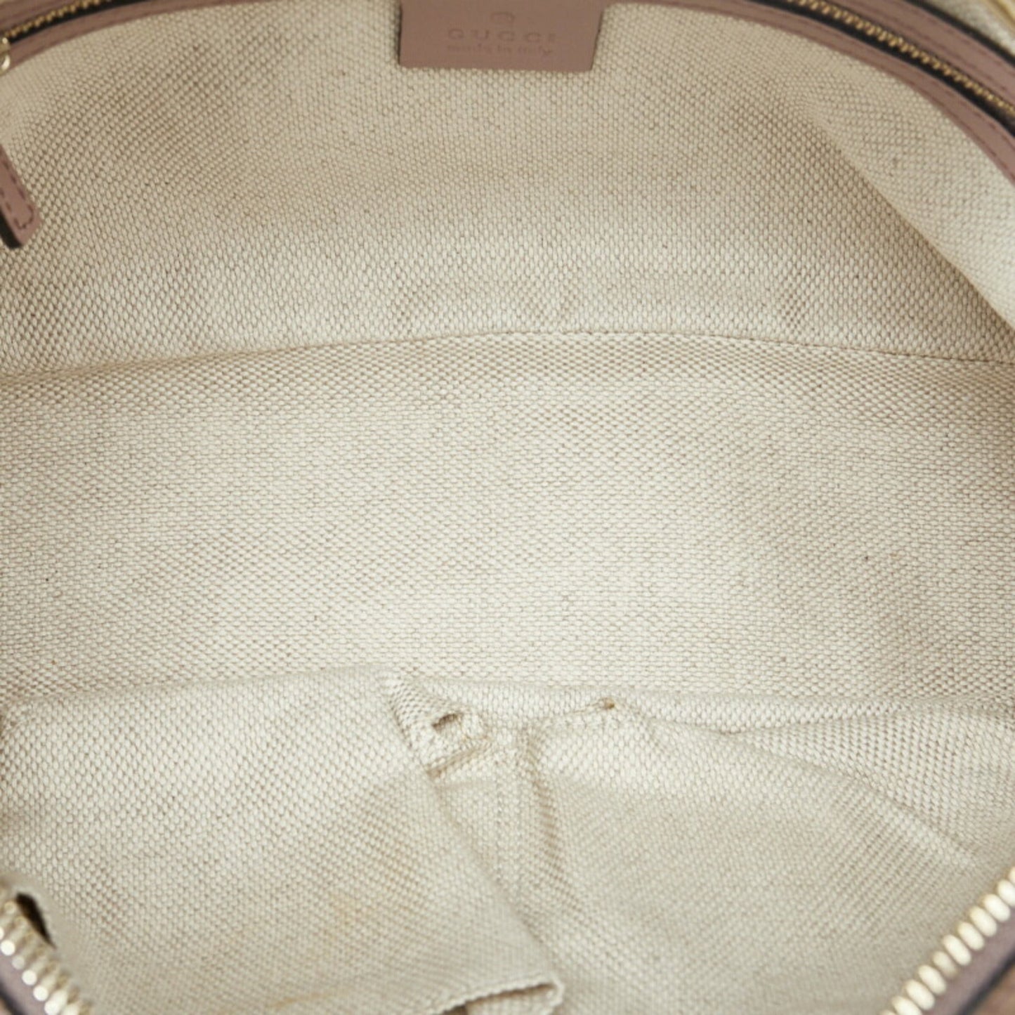 GUCCI Soho Chain Shoulder Bag 308983 Pink Gold Leather Women's