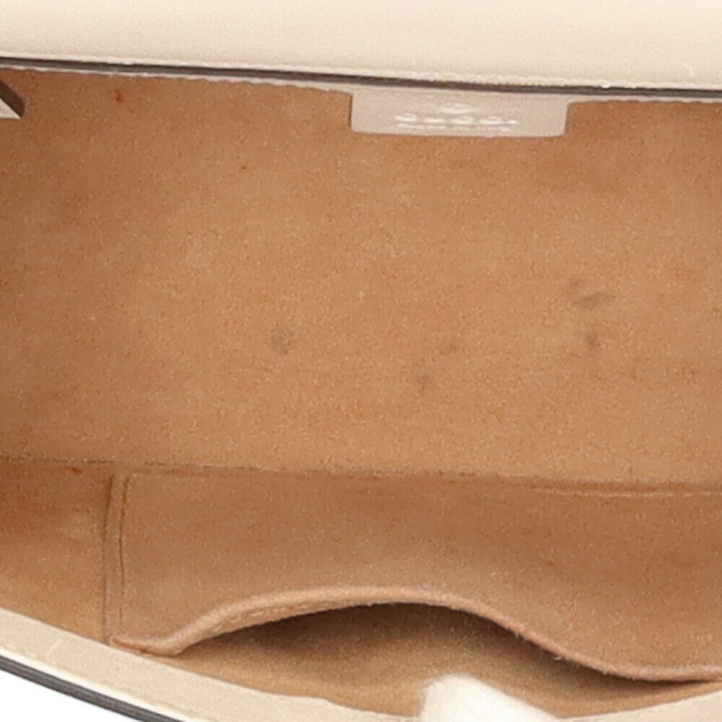 Gucci shoulder bag leather white ladies