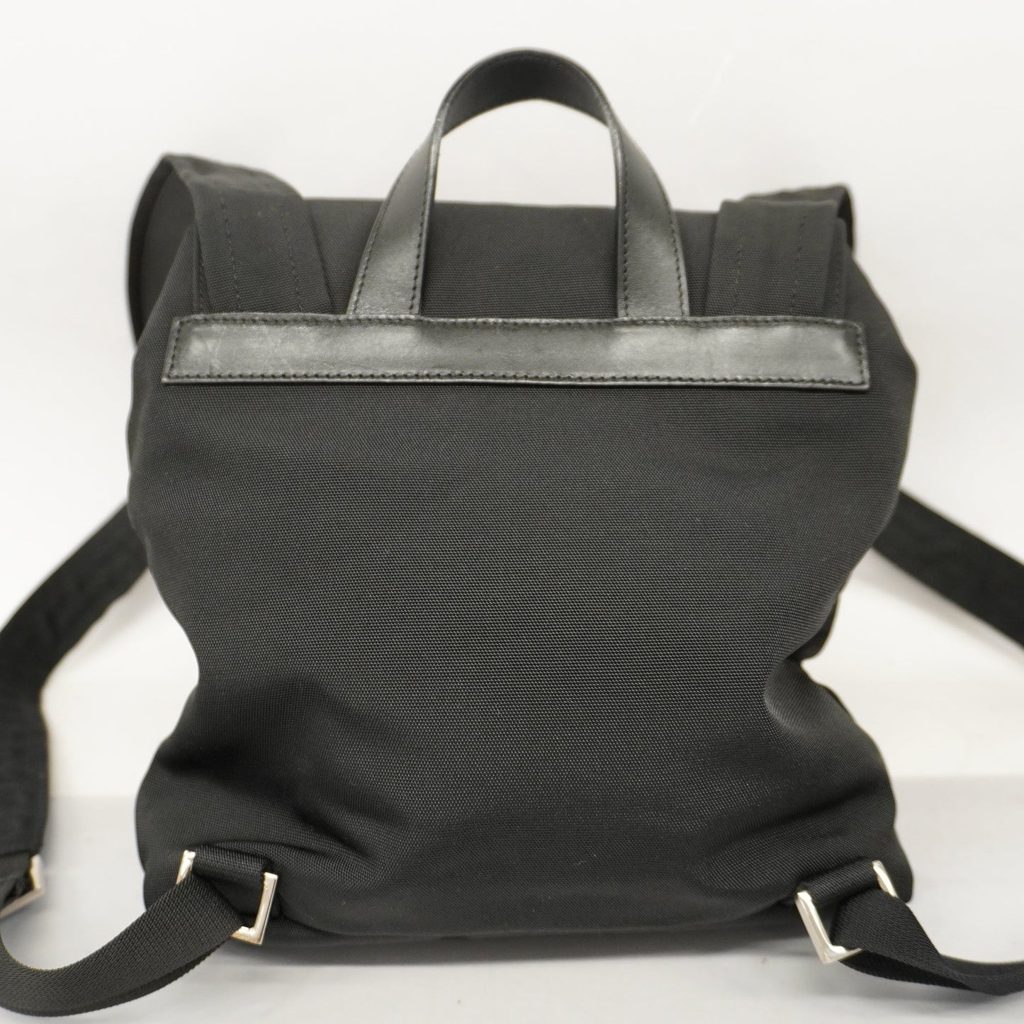 GUCCI Rucksack 003 0242 Women's Nylon Canvas Backpack Black