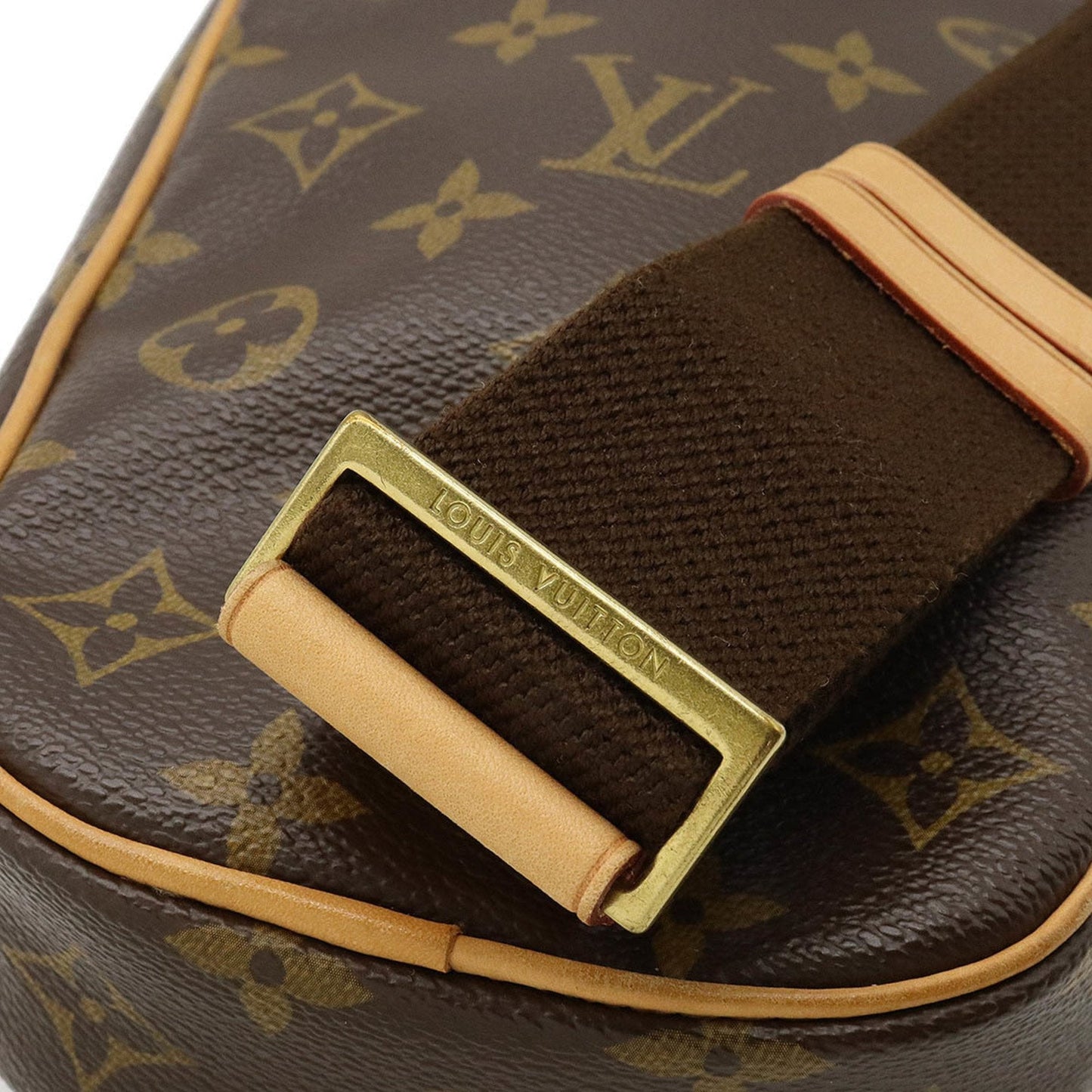 LOUIS VUITTON Monogram Pochette Ganju Body Bag Shoulder M51870