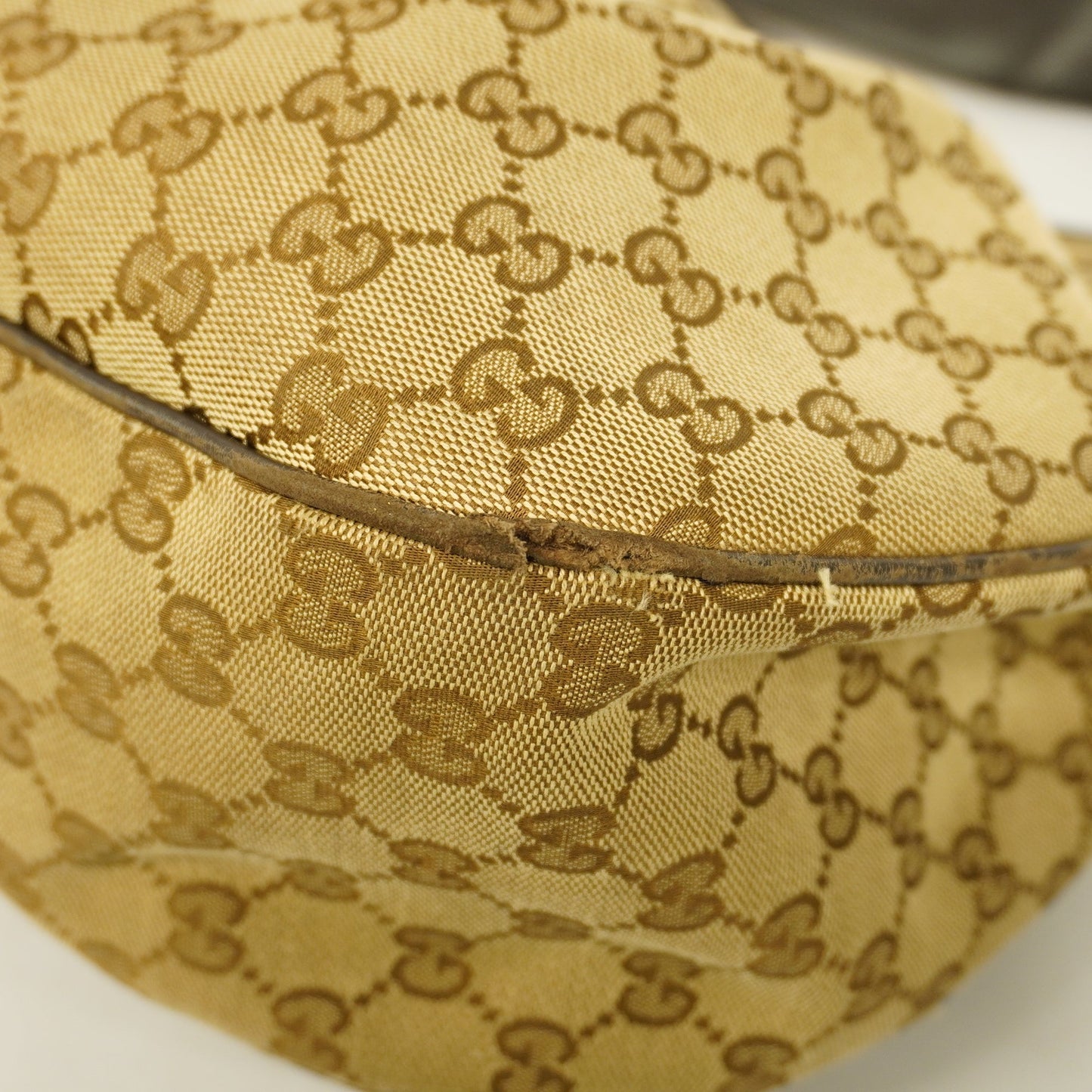 Gucci Sukey Shoulder Bag 232955 GG Canvas,Leather Shoulder Bag Beige,Brown