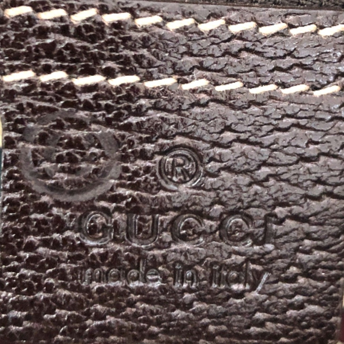 GUCCI shoulder bag GG pattern hand 163288 suede leather brown gold hardware ladies