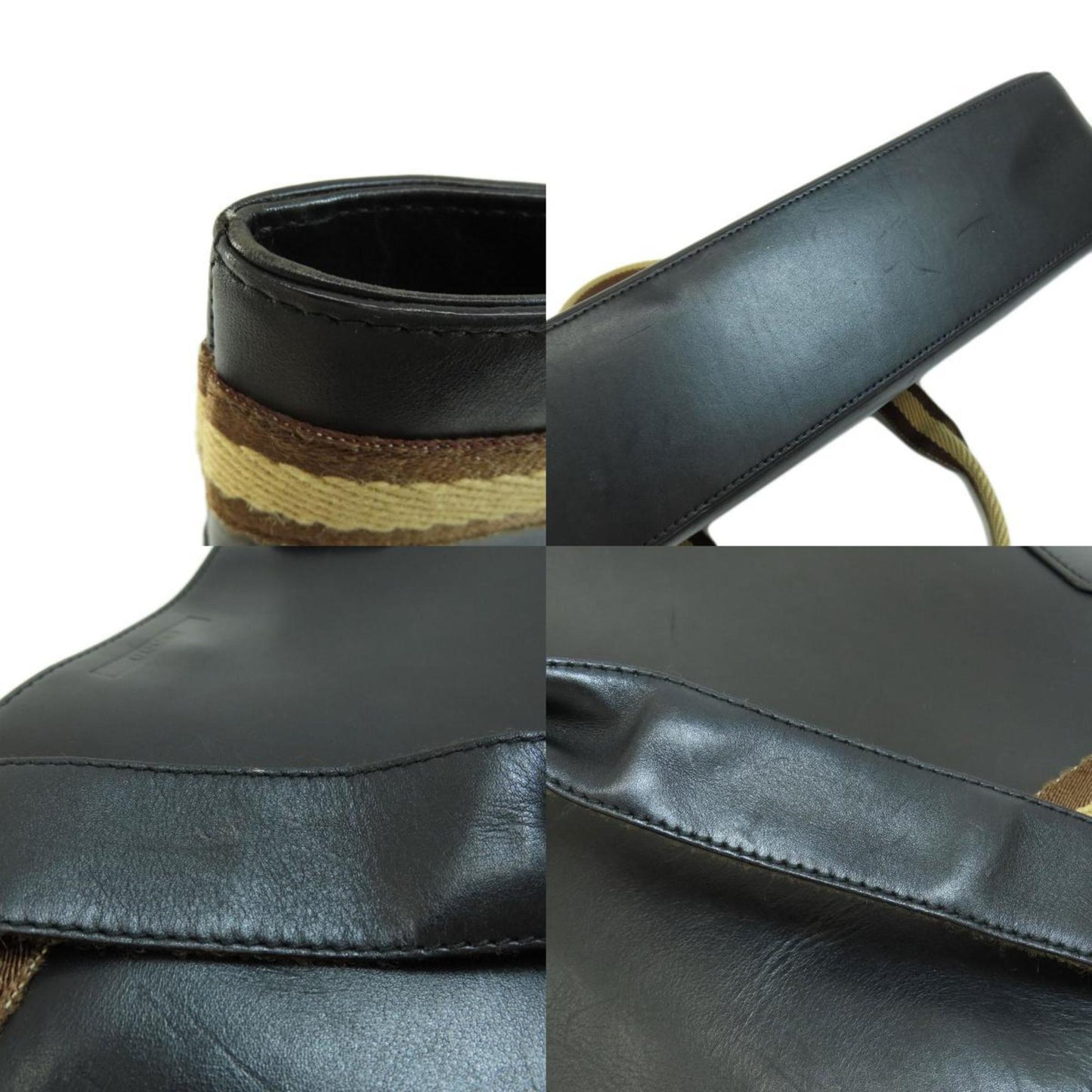 GUCCI 002-1135 Tote Bag Leather Women's
