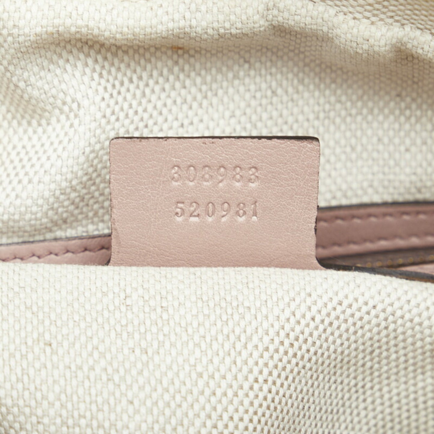 GUCCI Soho Chain Shoulder Bag 308983 Pink Gold Leather Women's