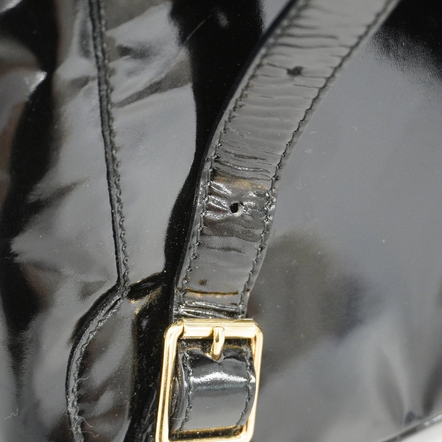 GUCCIAuth Bamboo Rucksack 003 1998 0030 Women's Leather Backpack Black