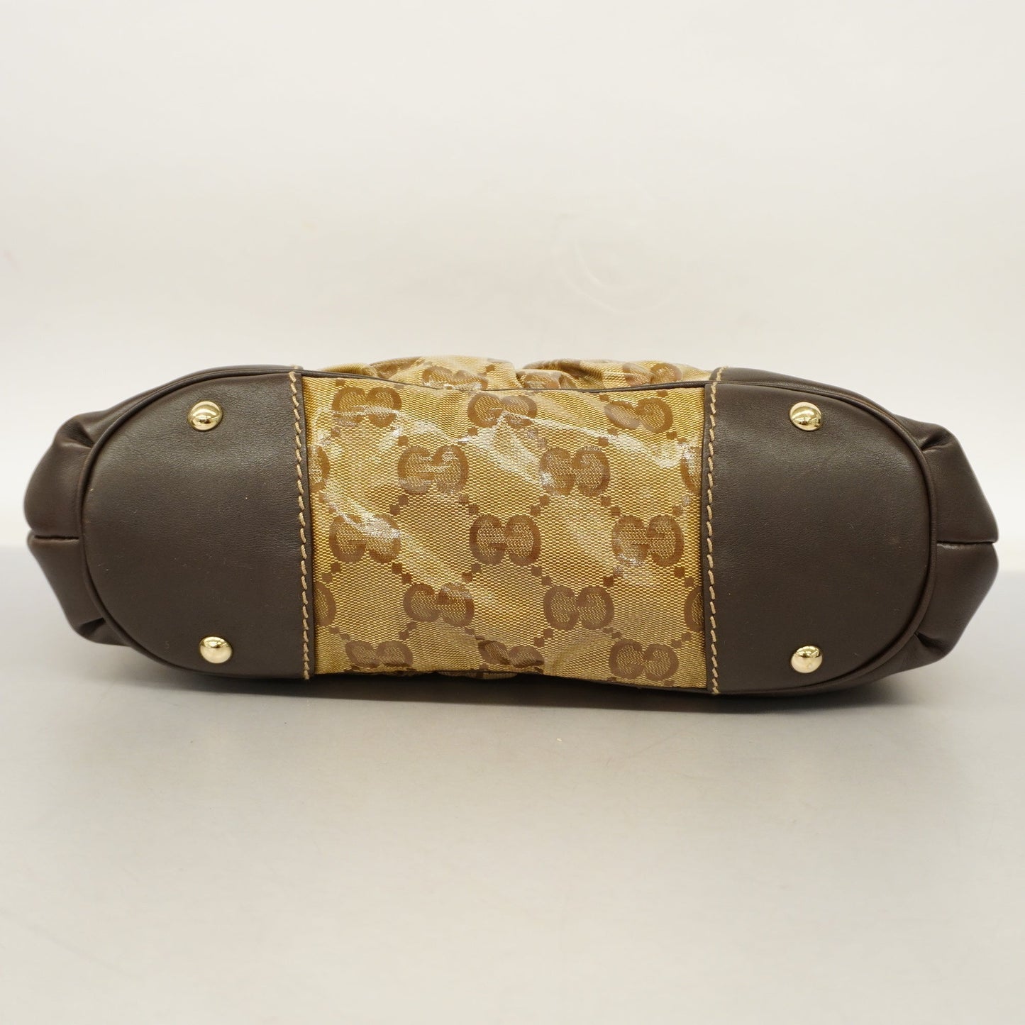 GUCCIAuth GG Crystal Shoulder Bag 223965 Women's Coated Canvas,Leather