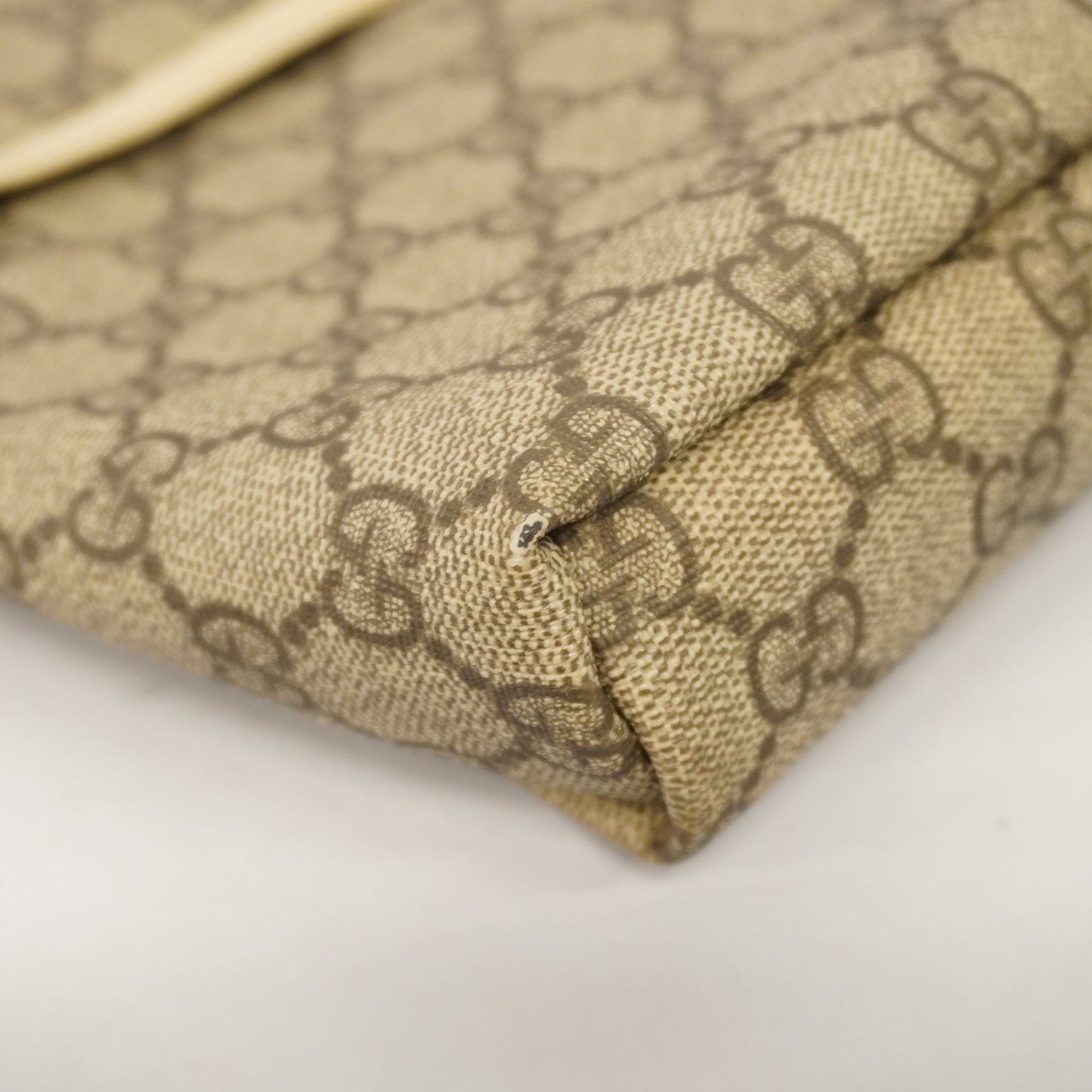 Gucci Shoulder Bag 223666 Women's GG Supreme Shoulder Bag Beige,Ivory