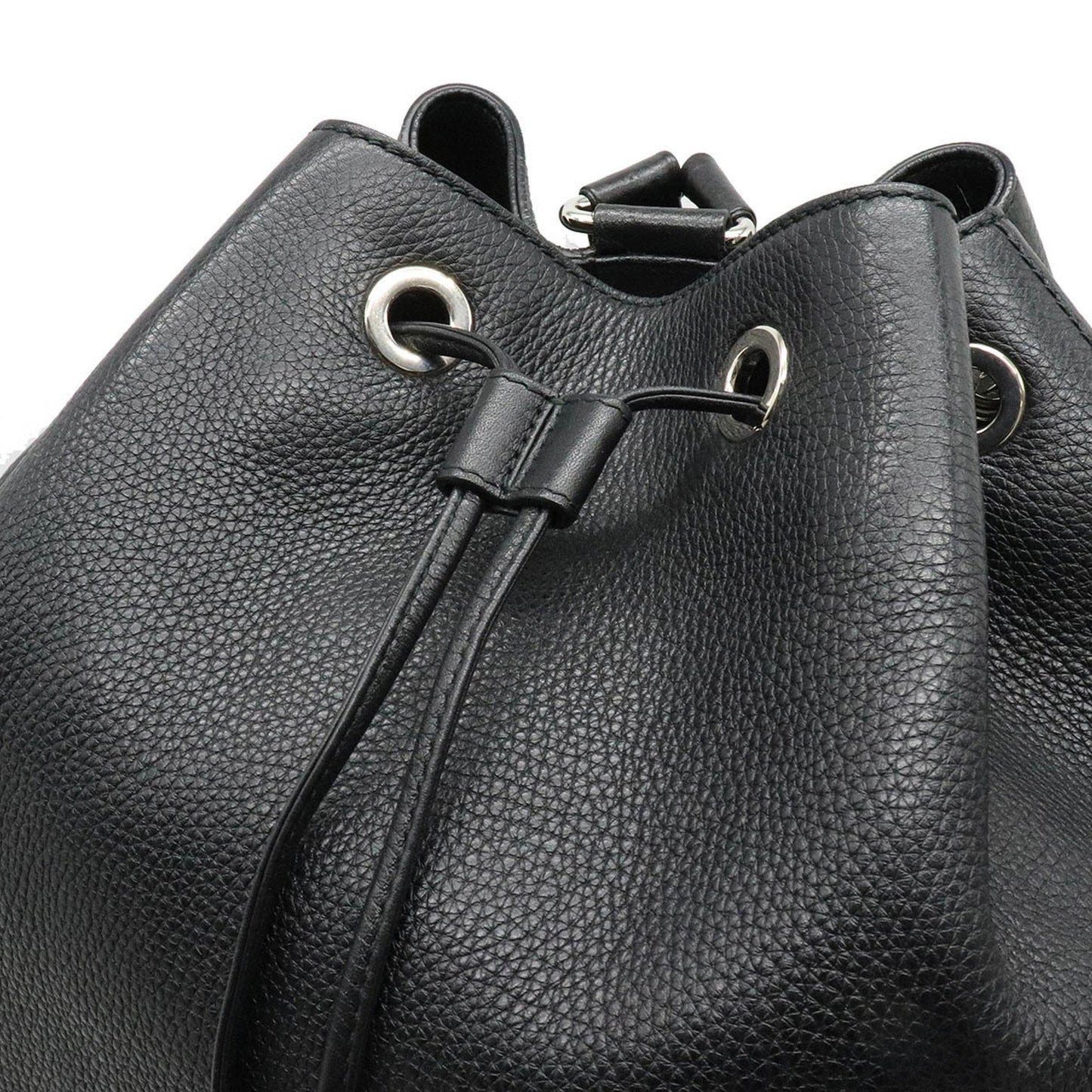 Gucci Soho Backpack Rucksack Leather Black 368587