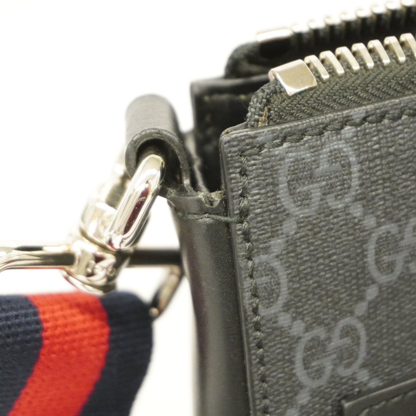 GUCCIAuth Sherry Line Shoulder Bag 523599 Men's GG Supreme,Leather