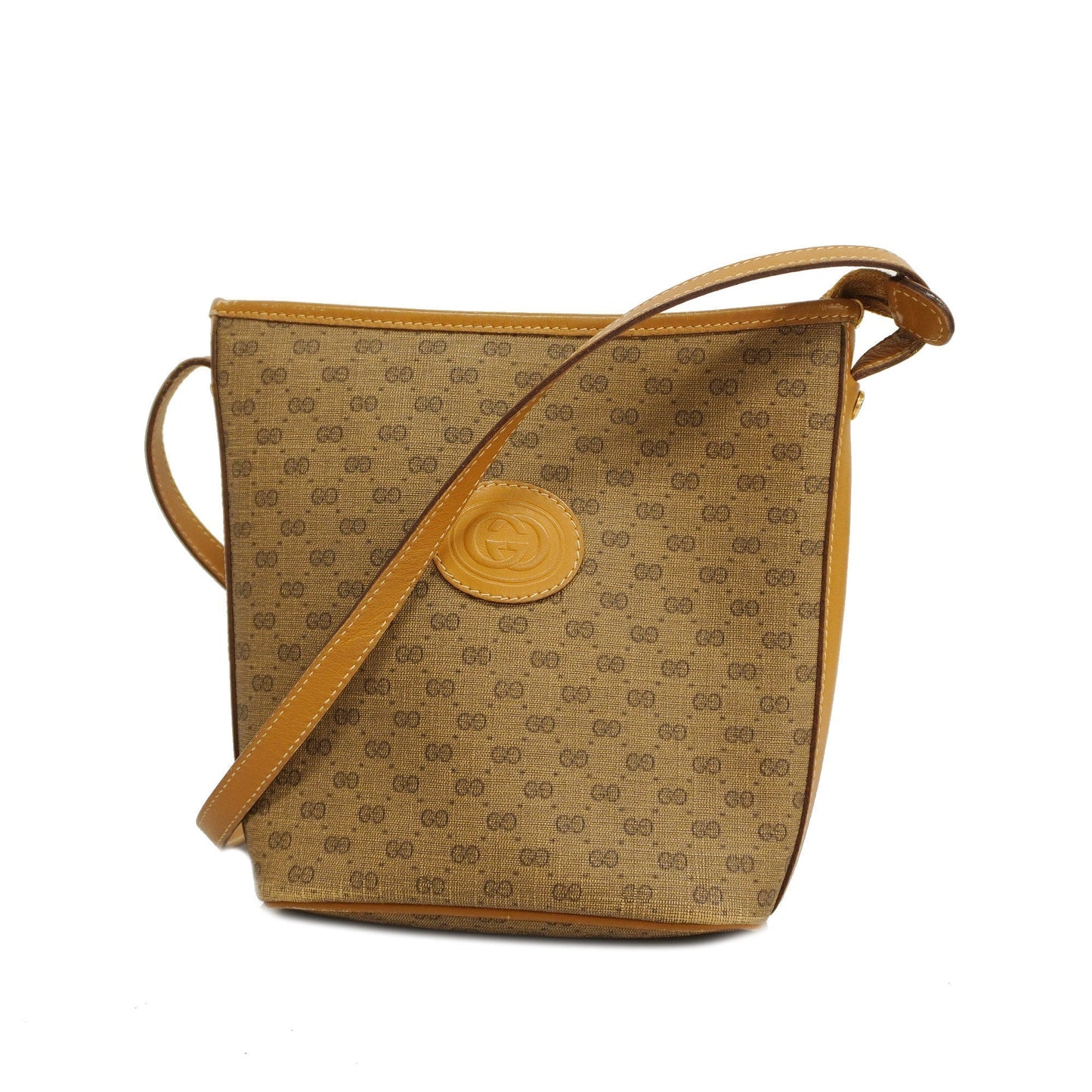 Gucci Micro GG 007 89 1095 Women's Shoulder Bag Beige