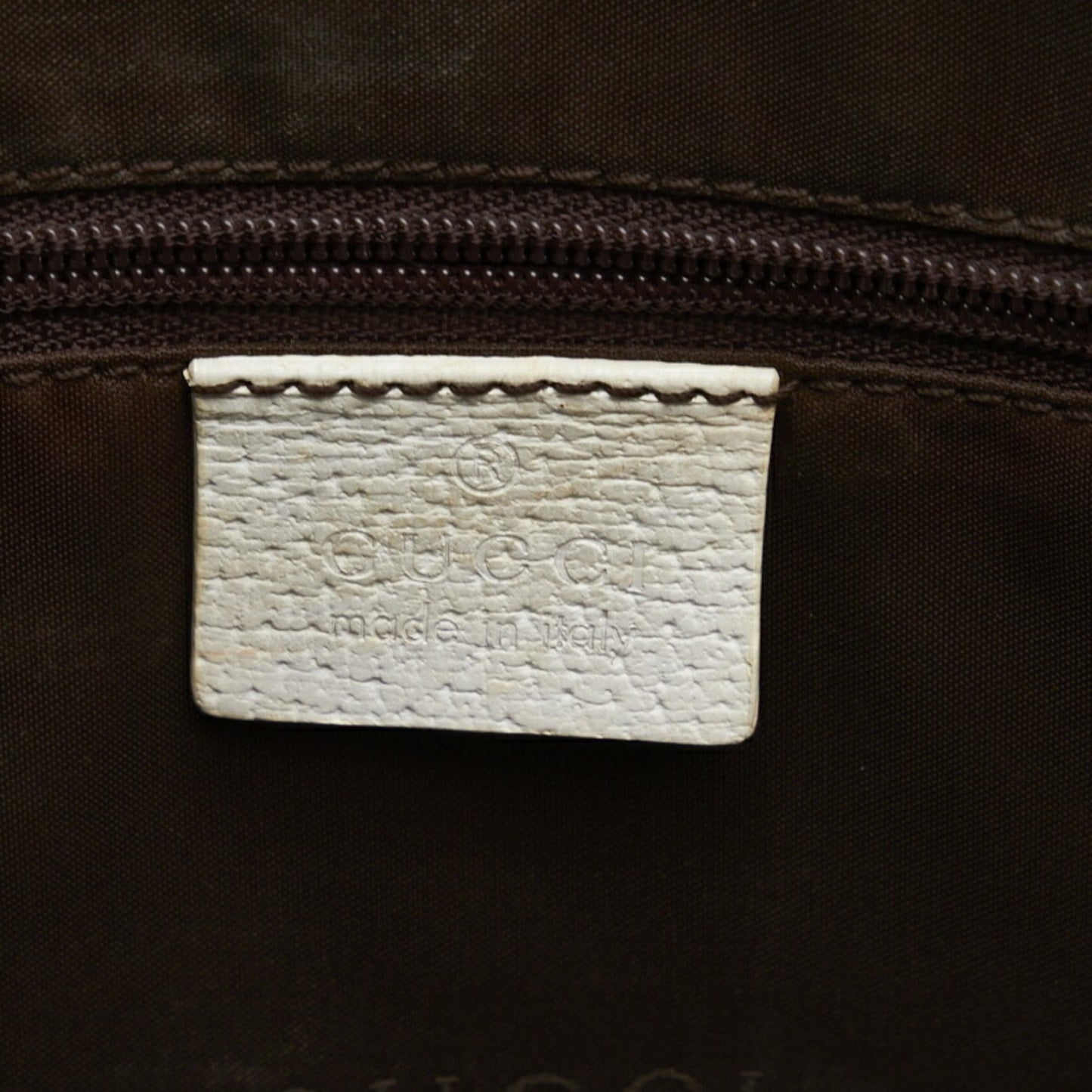 GUCCI handbag shoulder bag 002 1045 white leather ladies