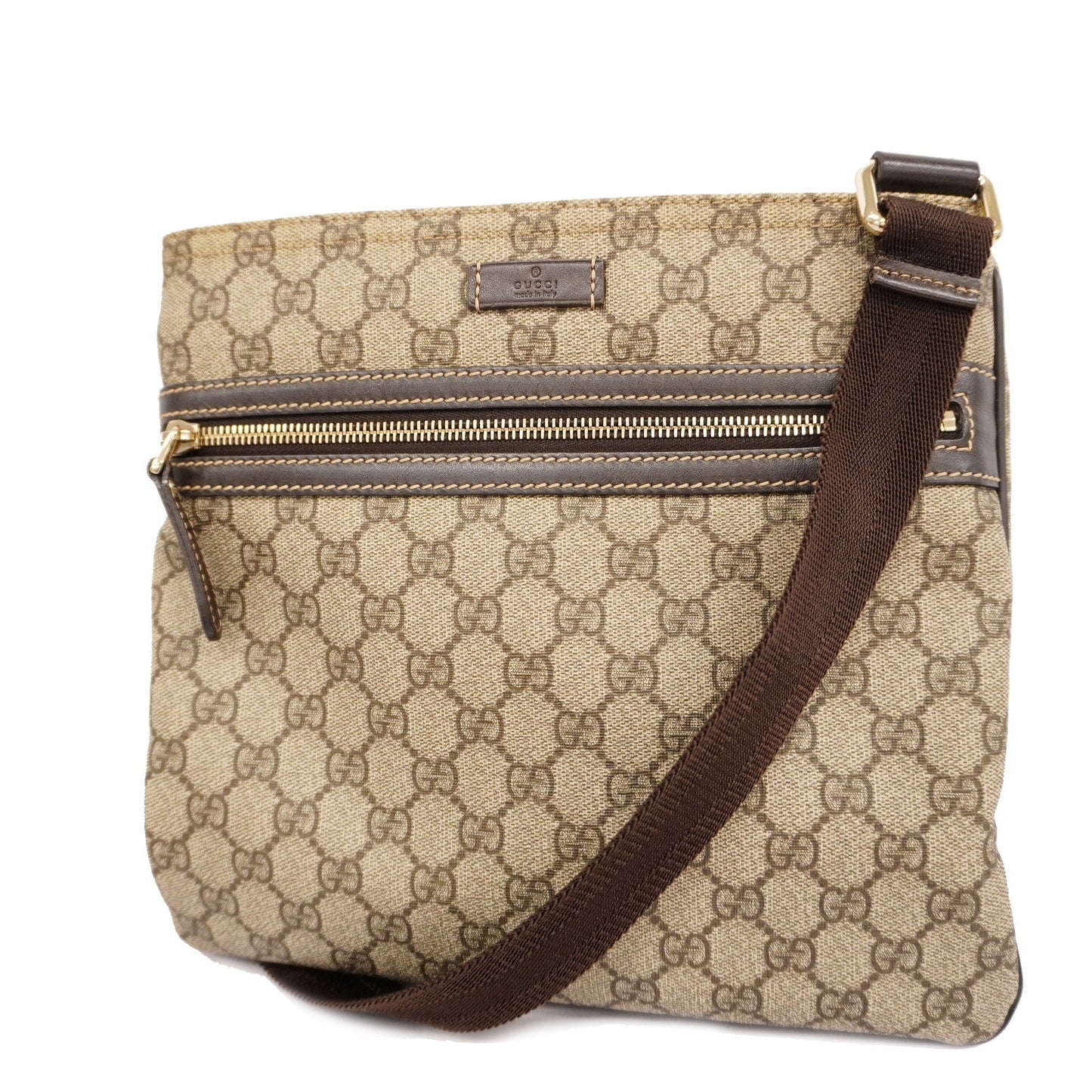 GUCCI GG Supreme 295257 Women's Shoulder Bag Beige,Brown