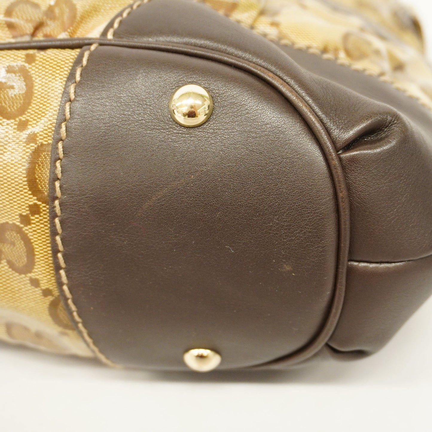GUCCIAuth GG Crystal Shoulder Bag 223965 Women's Coated Canvas,Leather