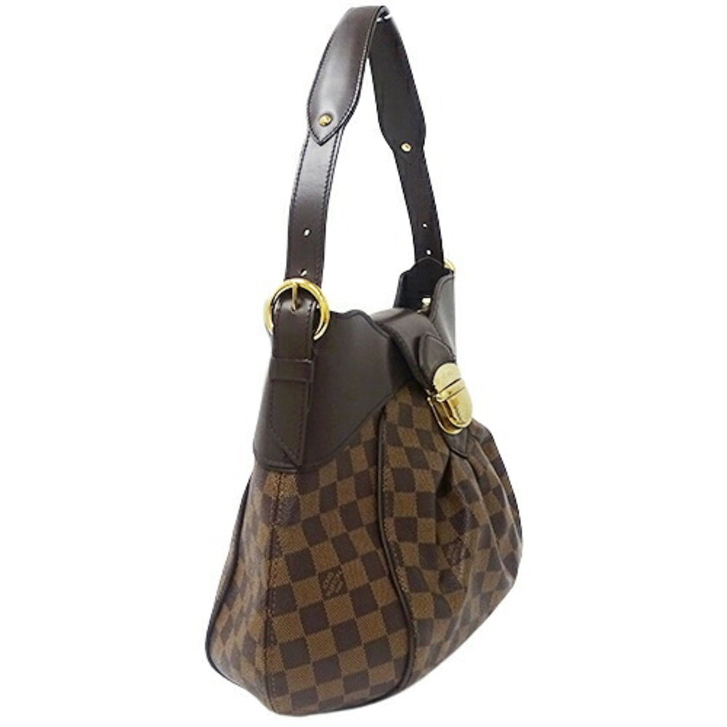 LOUIS VUITTON Bag Damier Women's Shoulder Sistina MM N41541 Brown