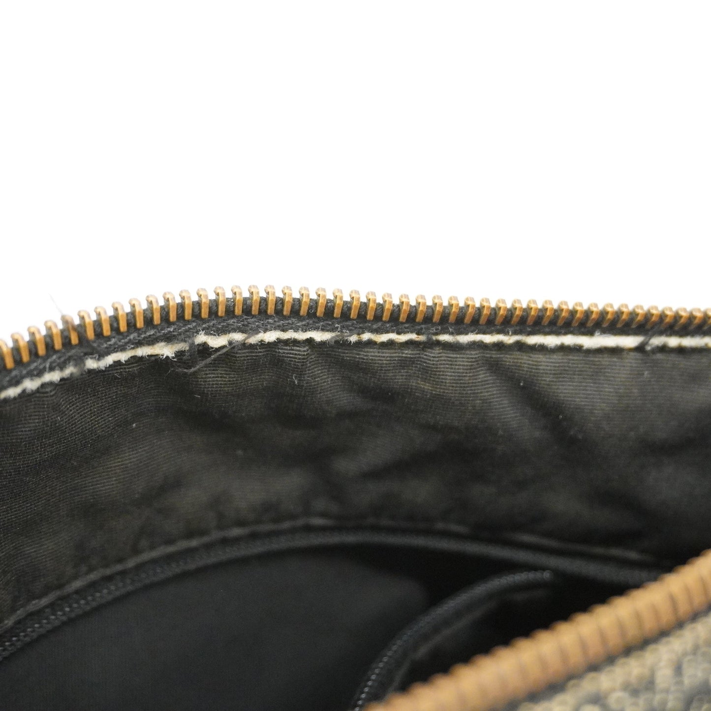 GUCCIAuth GG Canvas Shoulder Bag 92706 Women's Leather Black