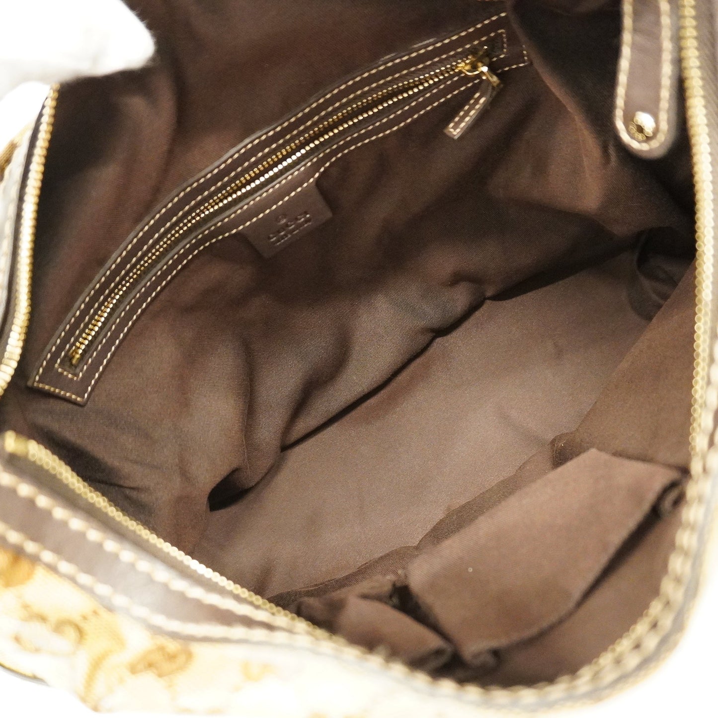 GUCCIAuth GG Crystal Shoulder Bag 223965 Women's Coated Canvas,Leather