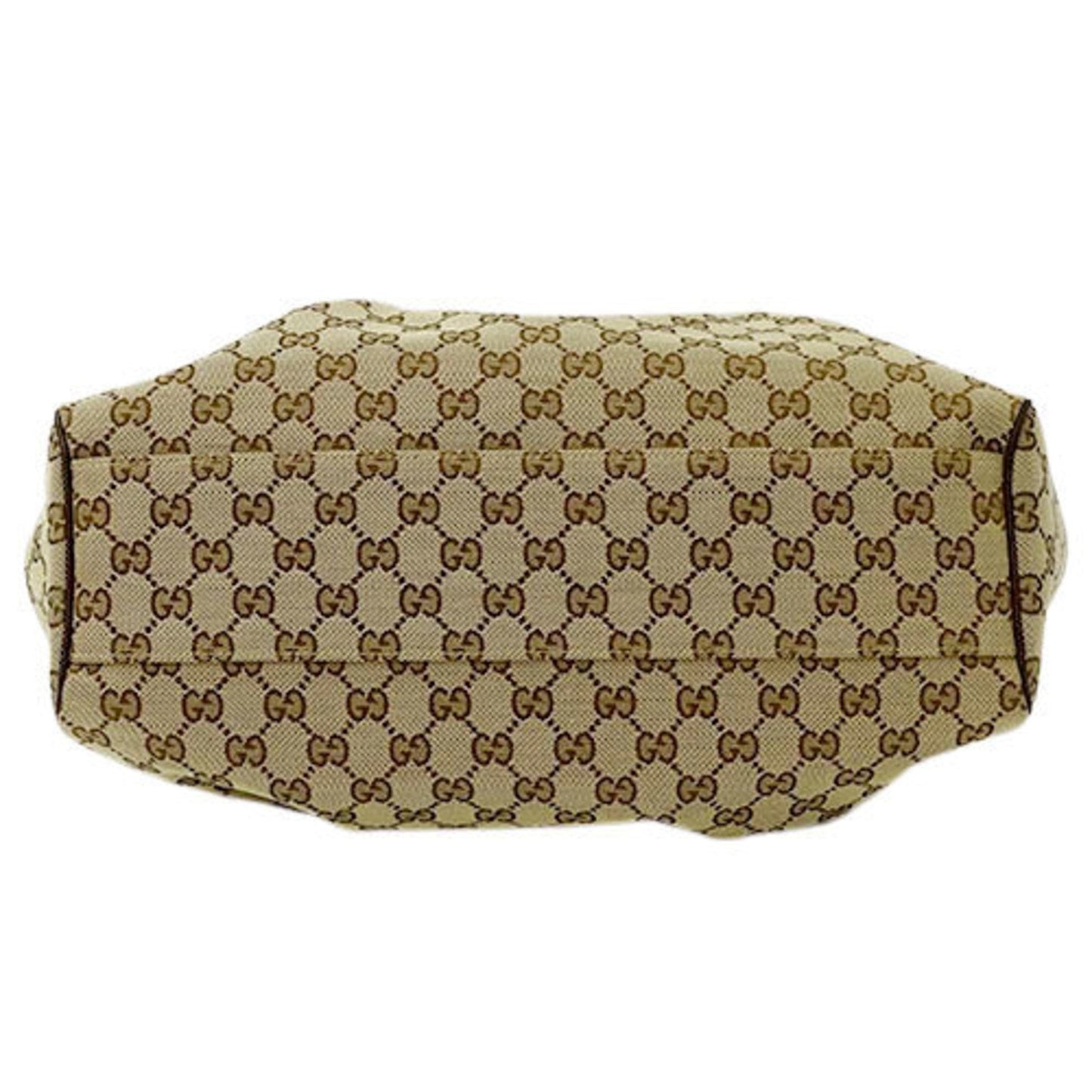 Gucci Bag Ladies Tote Shoulder GG Canvas Brown Beige 388919